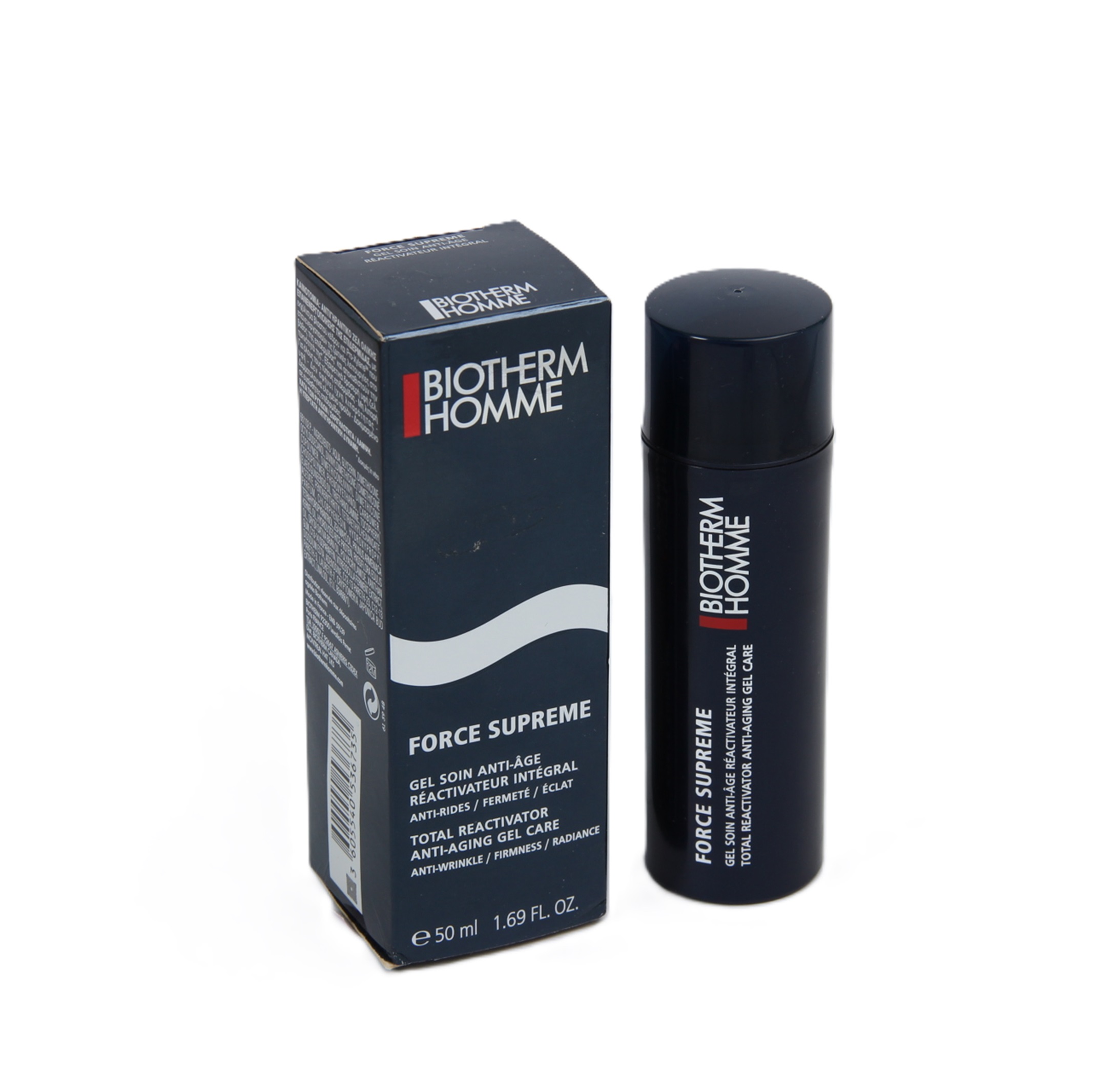 BIOTHERM HOMME FORCE SUPREME GEL  Reactivating anti aging care 50 ml