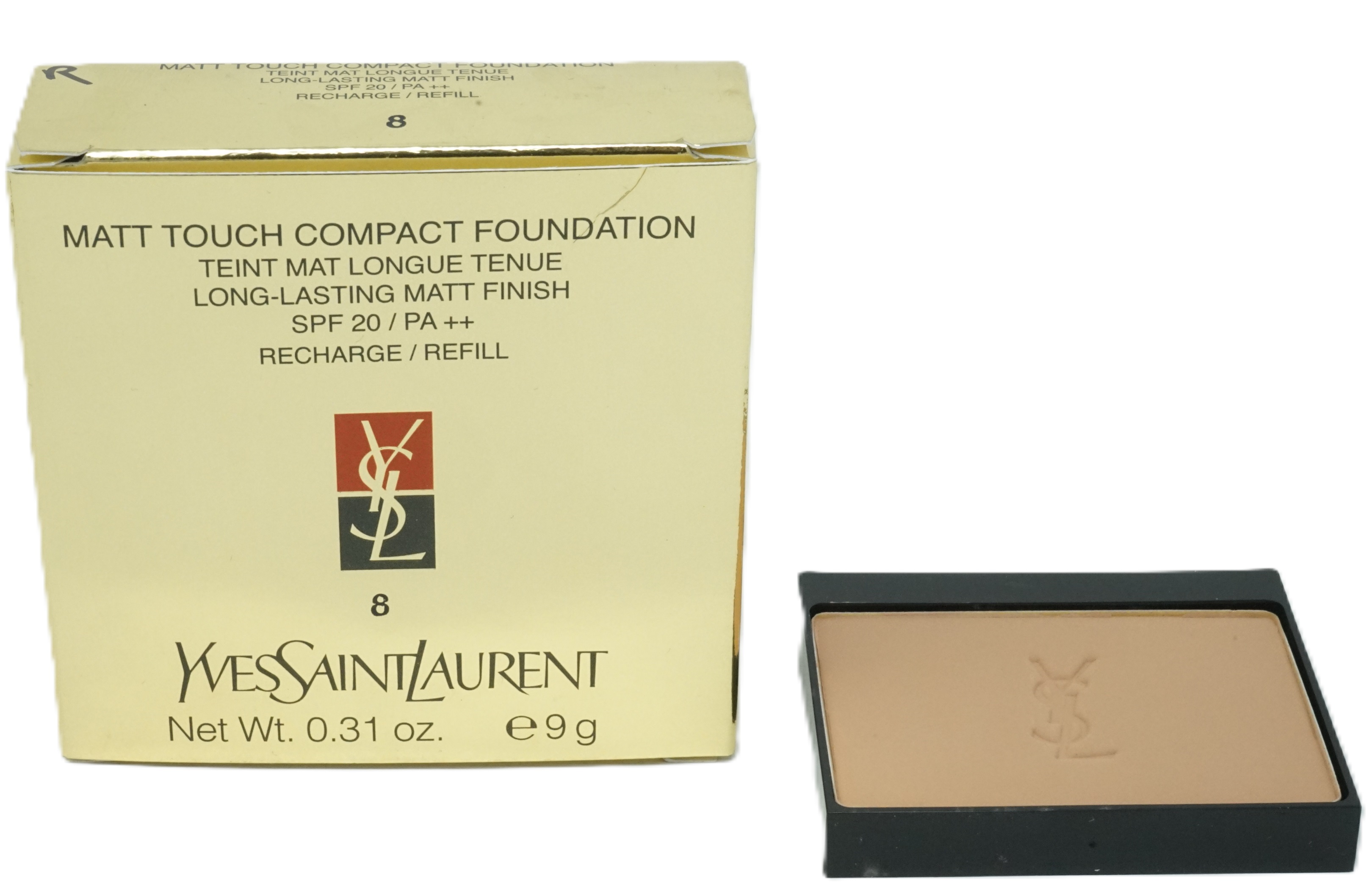 Yves Saint Laurent Matt Touch Compact Foundation Refill # 8