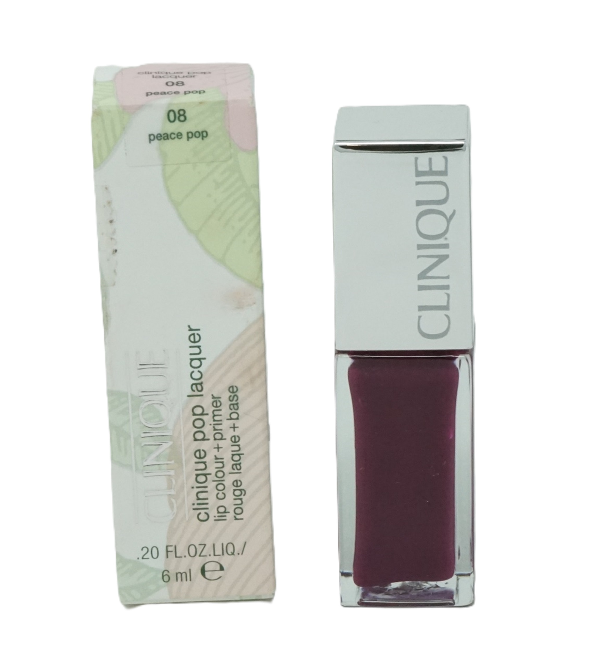 Clinique pop lacquer 08 Peace pop  lippenstift 6ml