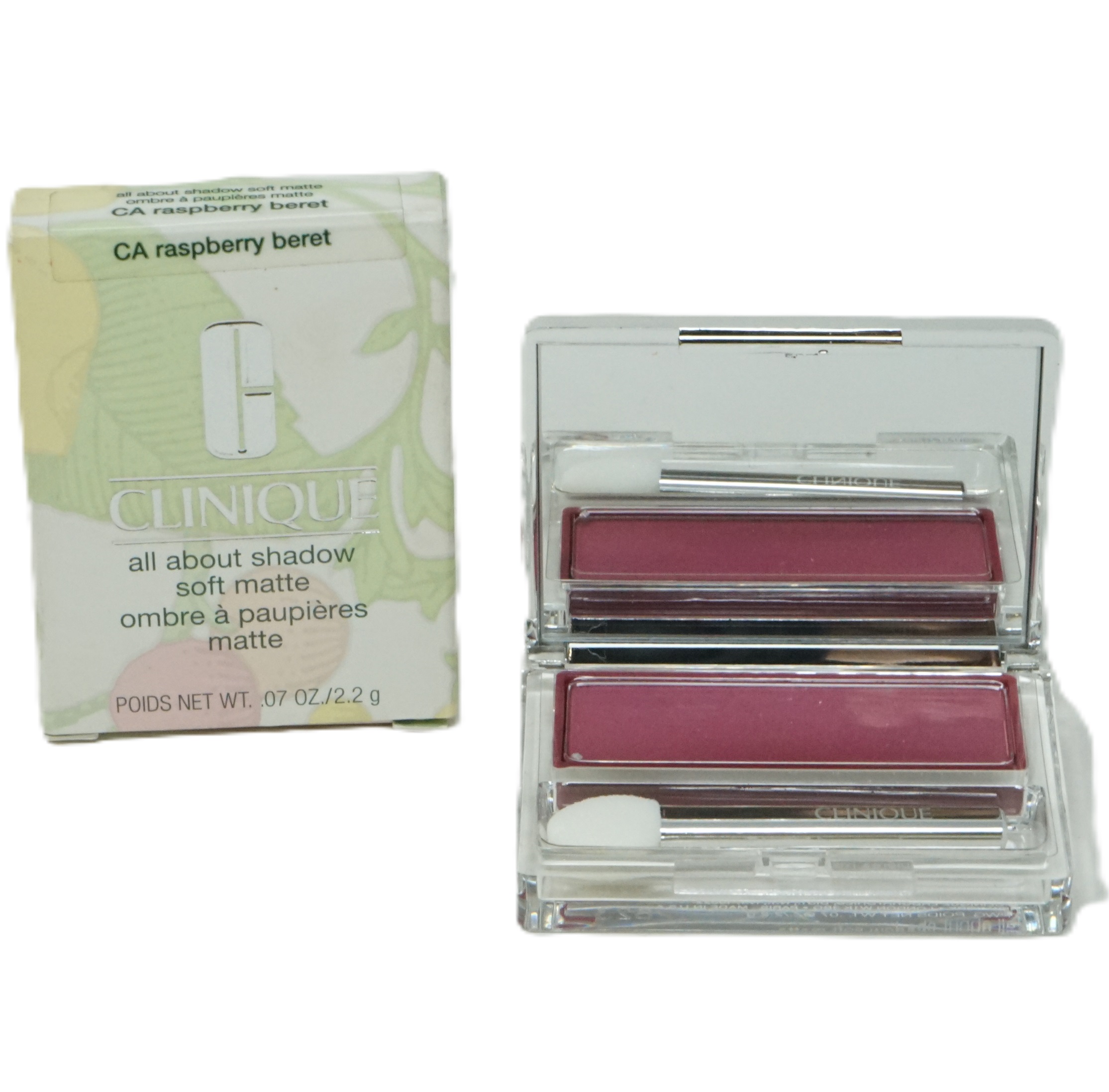 Clinique All about Shadow Doft Matte Lidschatten 2,2g rasperry Beret CA