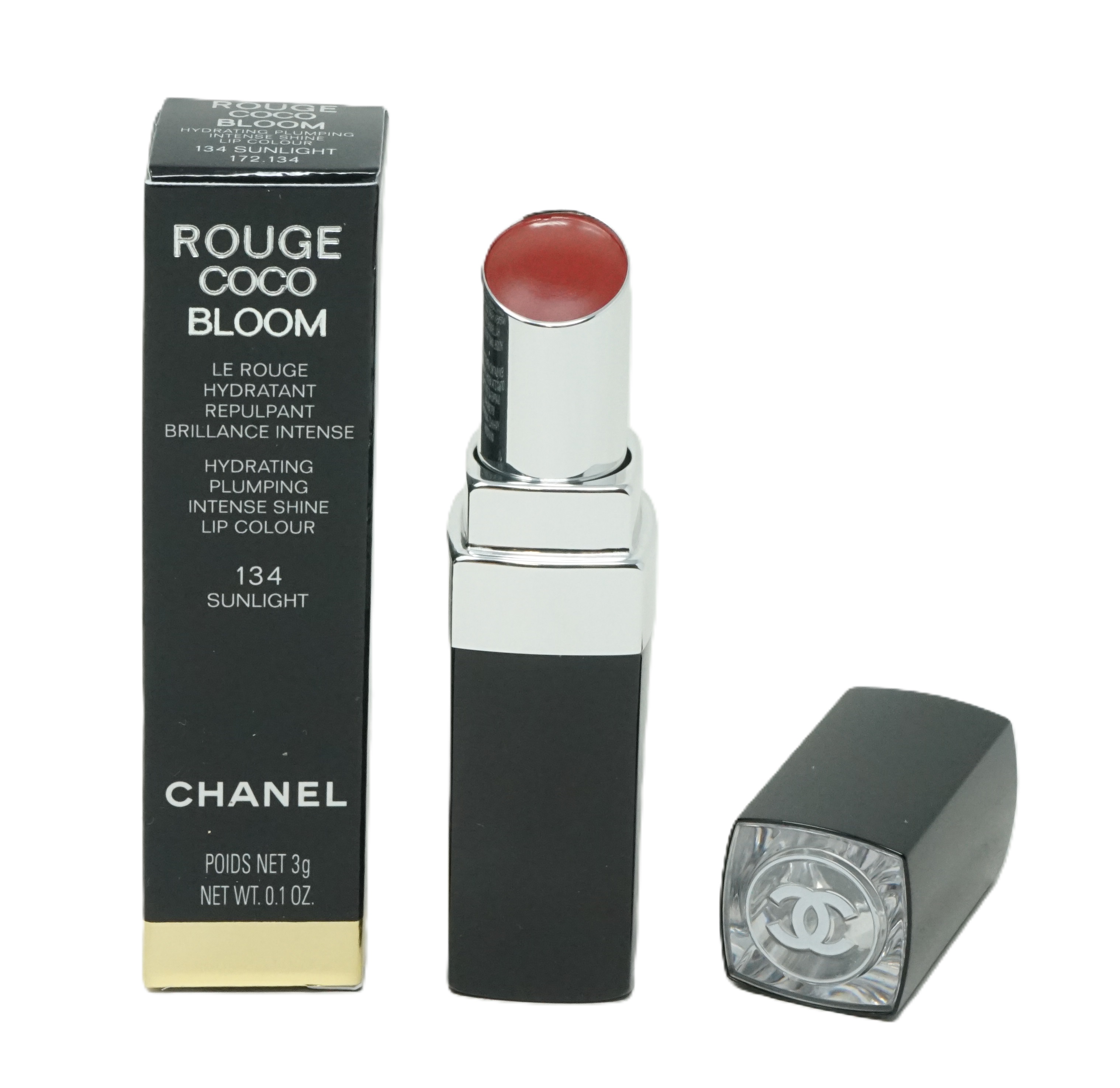 Chanel Rouge Coco Bloom Lippenstift 134 Sunlight 3g
