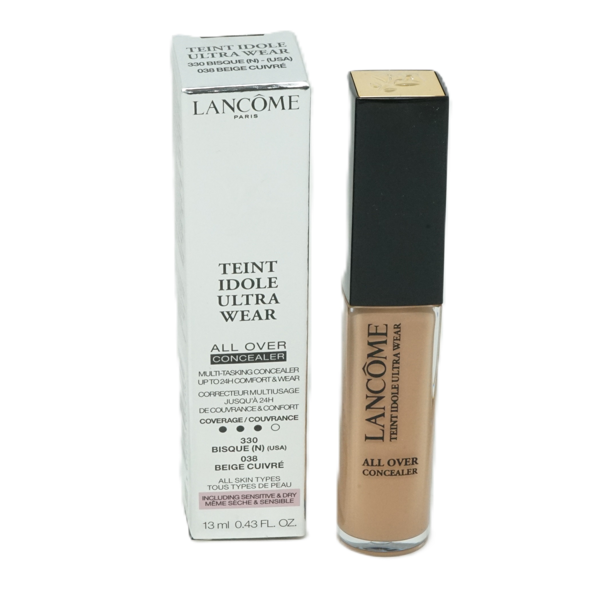 Lancome Teint Idole Ultra Wear All Over Conceale Sensitive & Dry 13ml Beige Cuivré 038