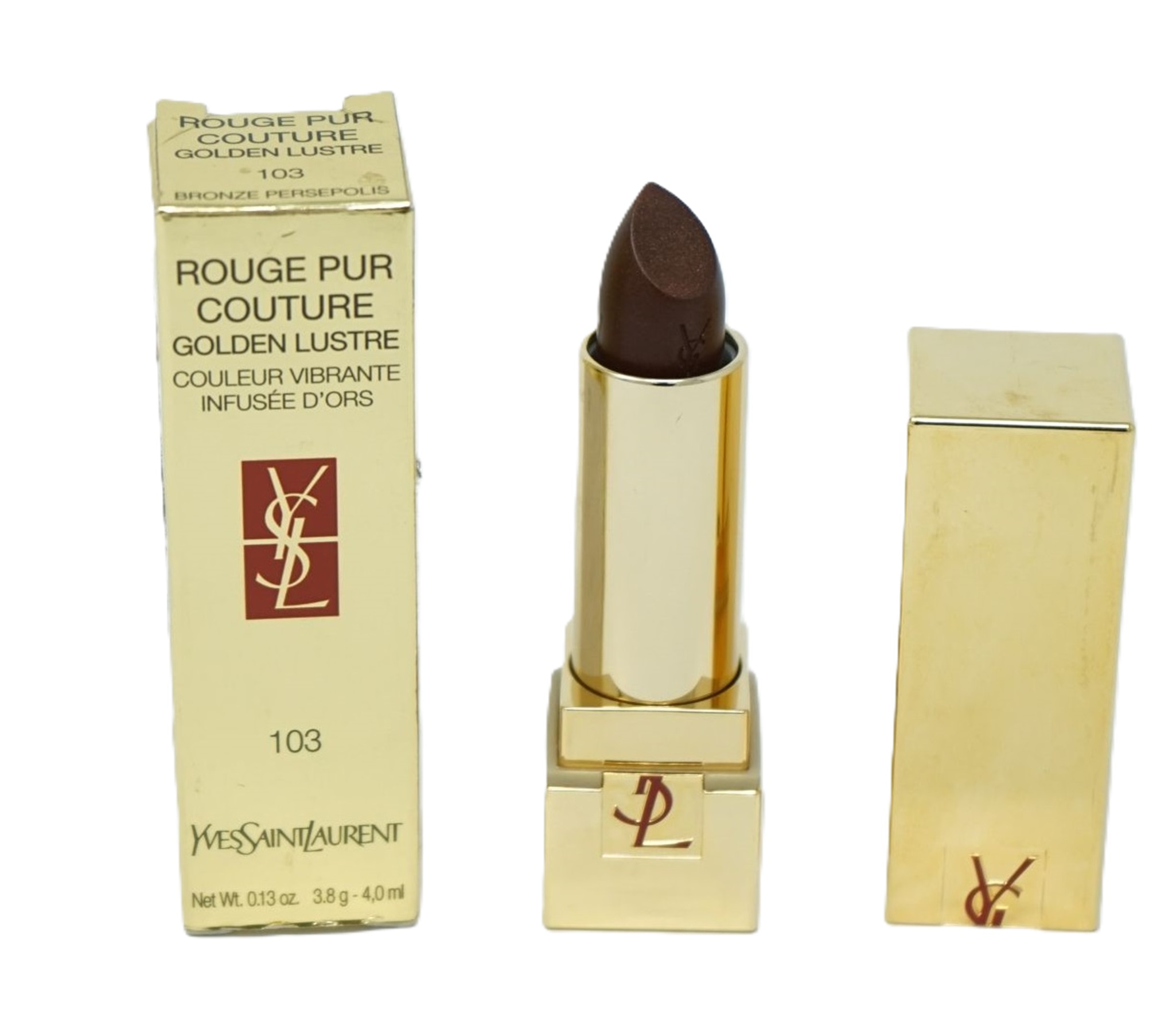 Yves Saint Laurent Rouge Pur Couture Golden Lustre Lippenstift 103 Bronze Persepous