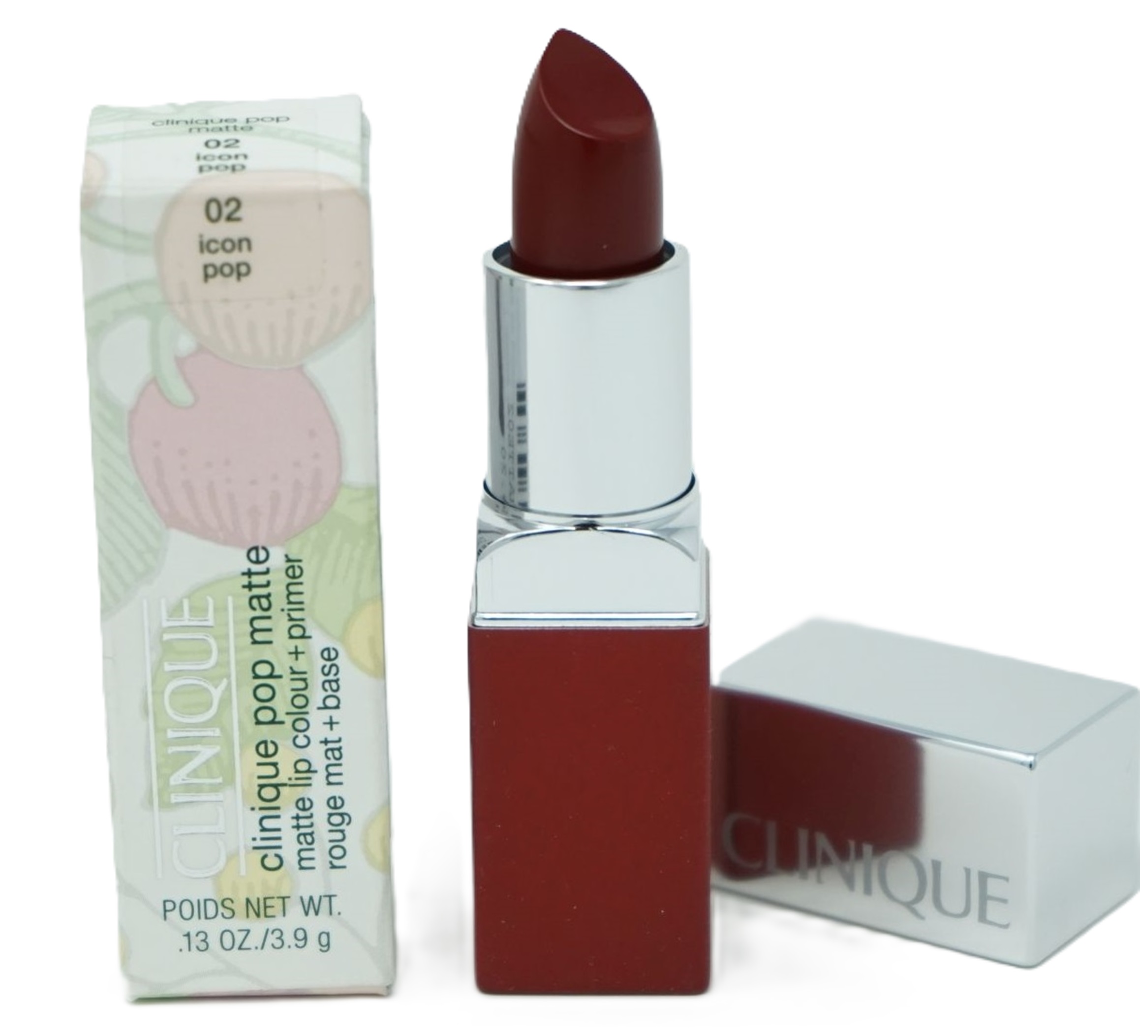 Clinique Pop Matte Lip Colour Lippenstift  3,9g /02 icon pop