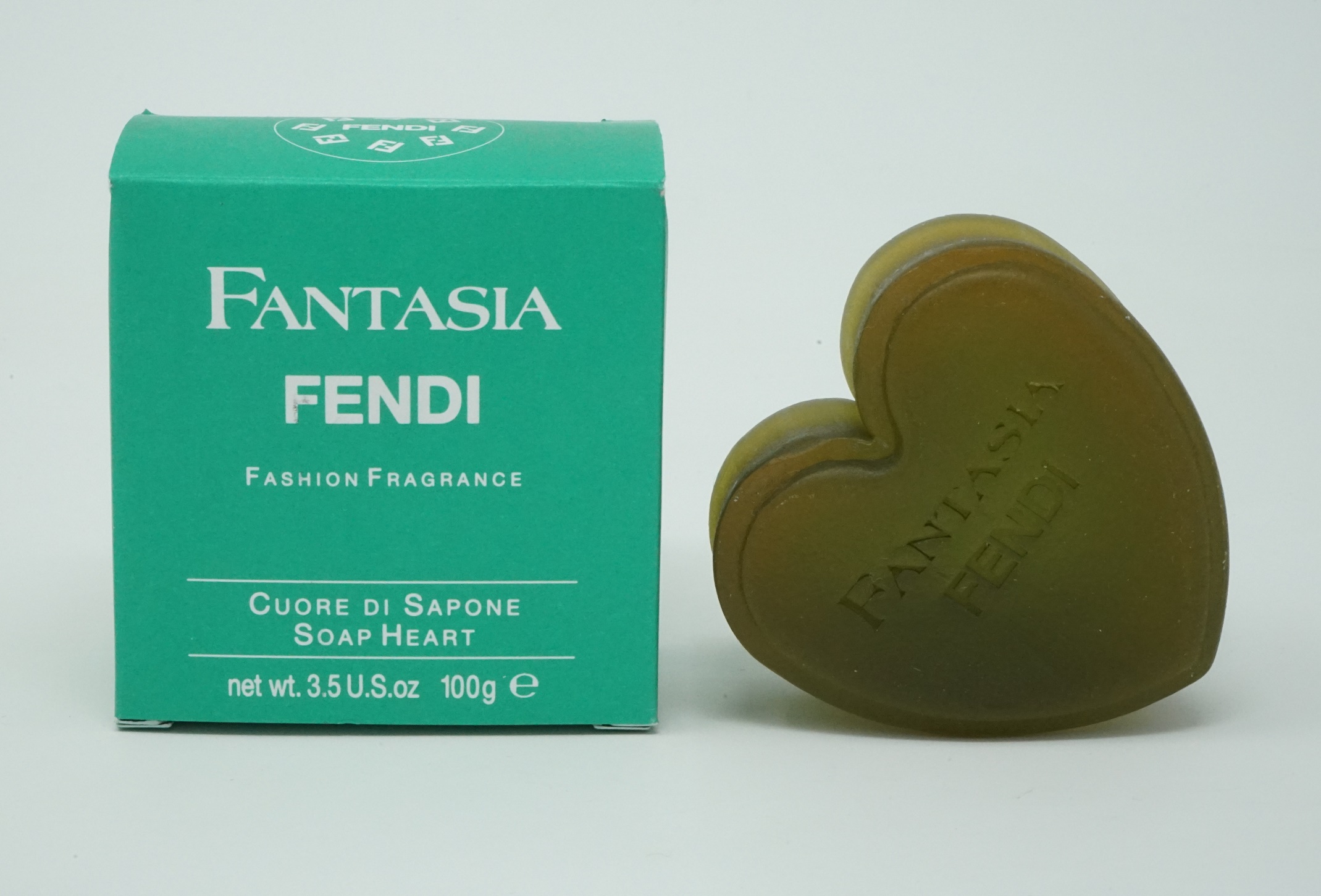 Fendi Fantasia Grün Soap Seife Heart 100 g