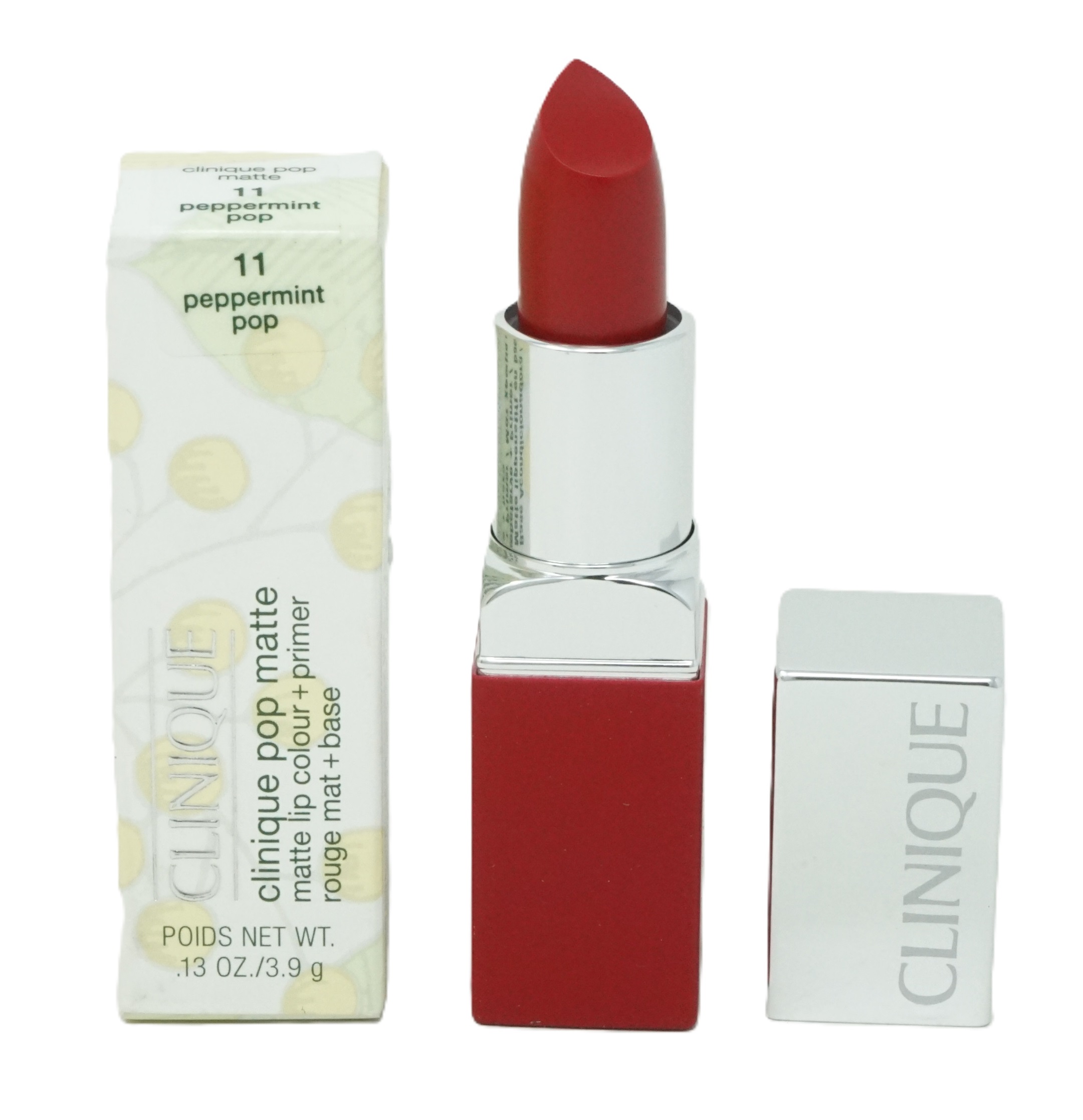 Clinique pop matte lip colour + primer 11 peppermint pop 3,9g