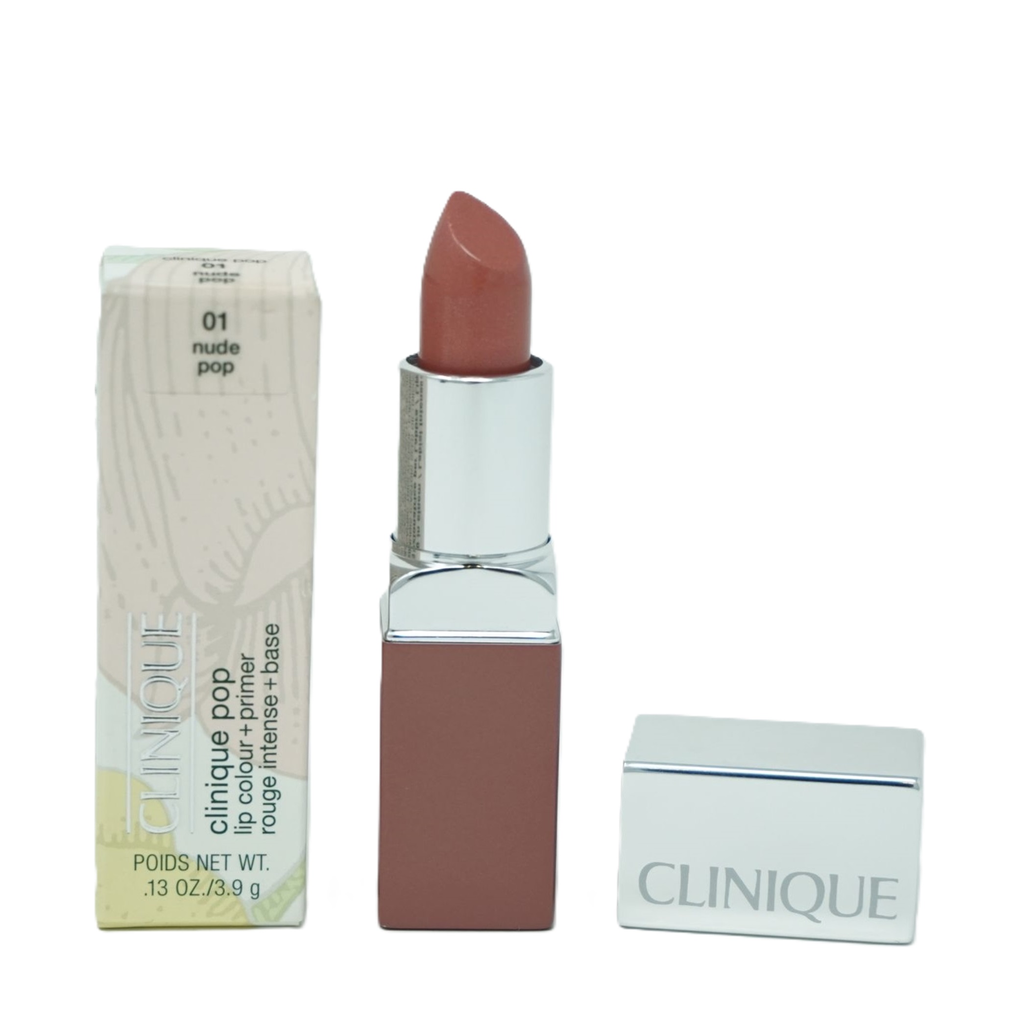 Clinique Pop Lip Colour Lippenstift  01 nude pop