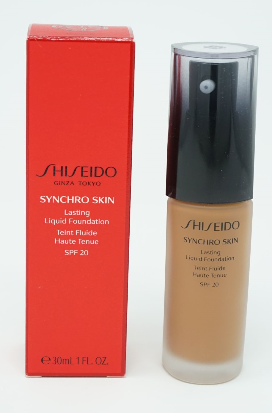 Shiseido Ginza Tokyo Sychro Skin Lasting Foundation SPF20  Golden 6