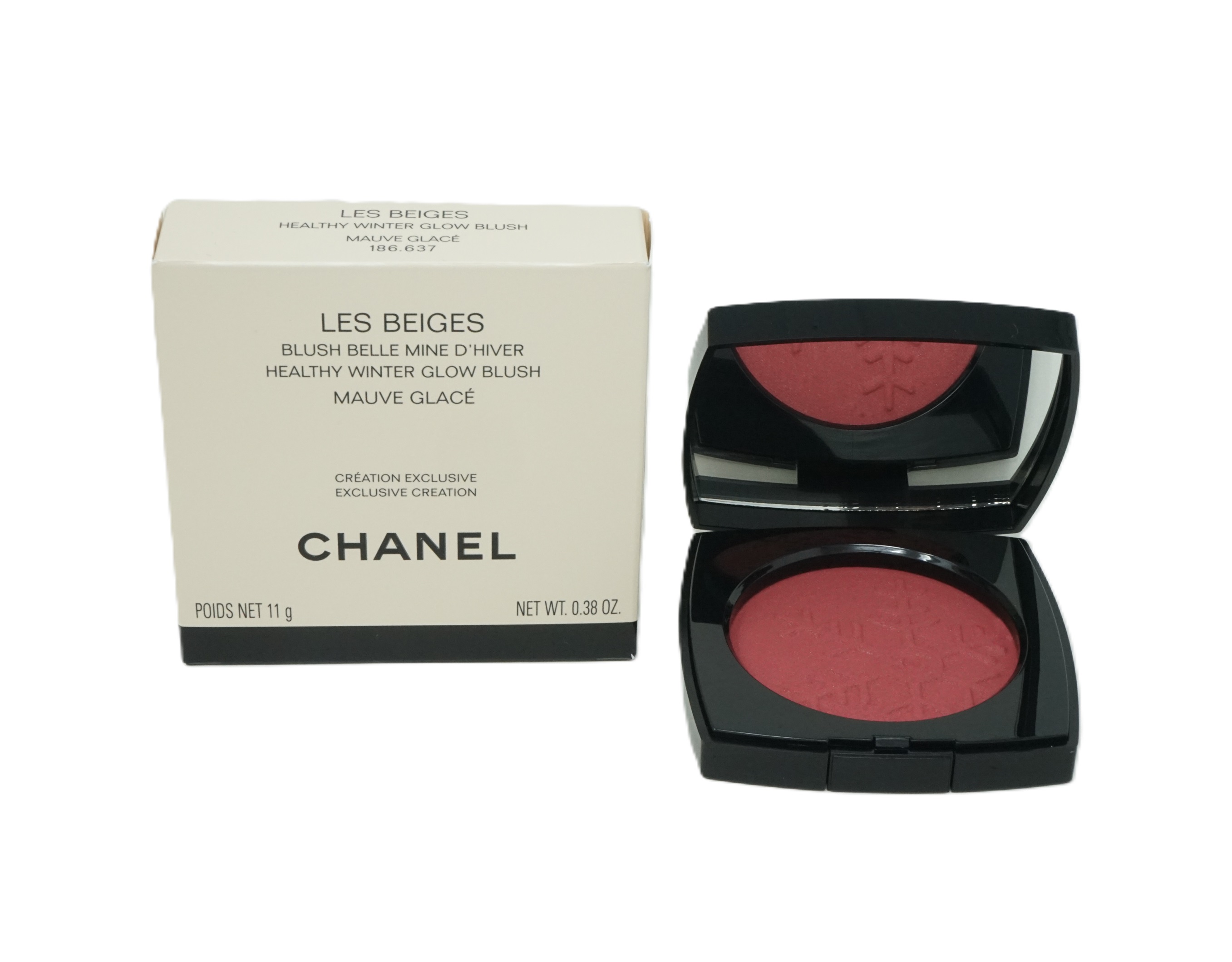 Chanel Les Beiges Healthy Winter Glow Blush 11g Creme-Puder 186.627 Corail Givré