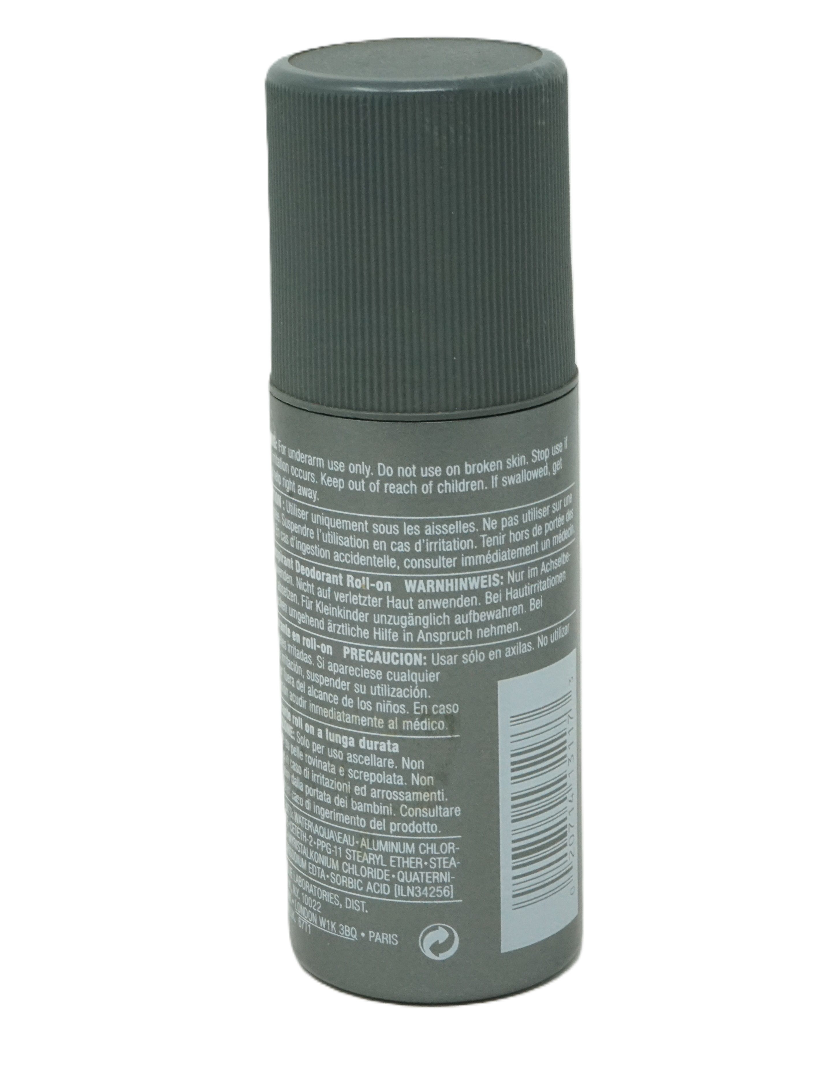 Clinique skin supplies for men - antiperspirant deodrant roll on 75 ml