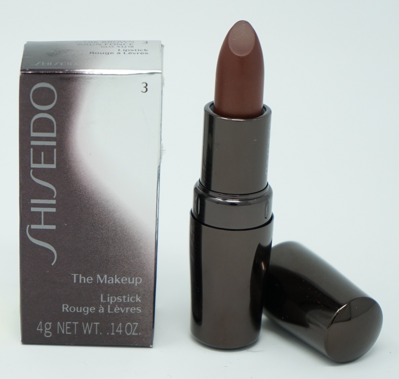 shiseido The Makeup  Lipstick 3 Dark Brown