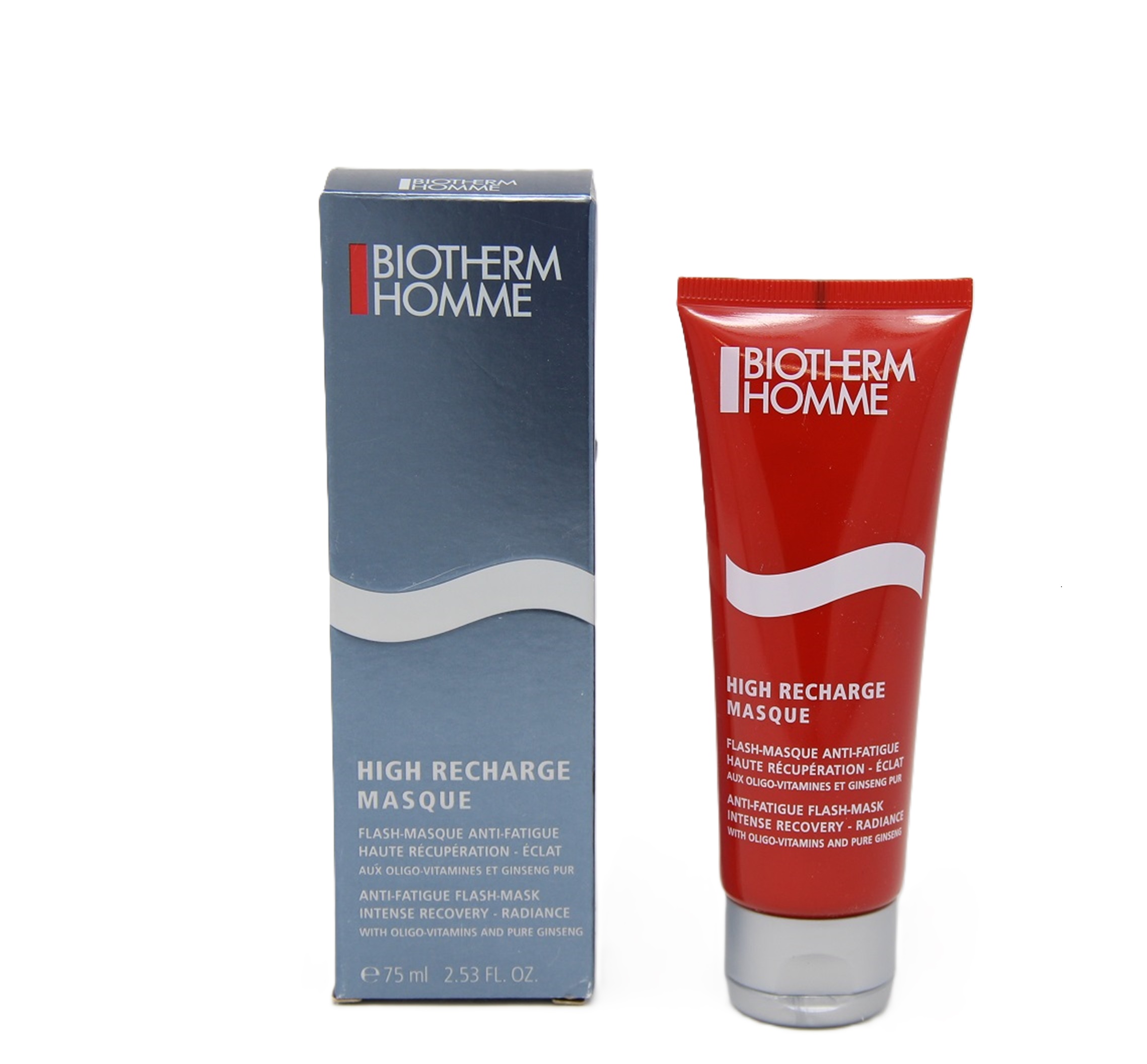 BIOTHERM HOMME  High Recharge masque 75ml Anti Môdigkeits Maske