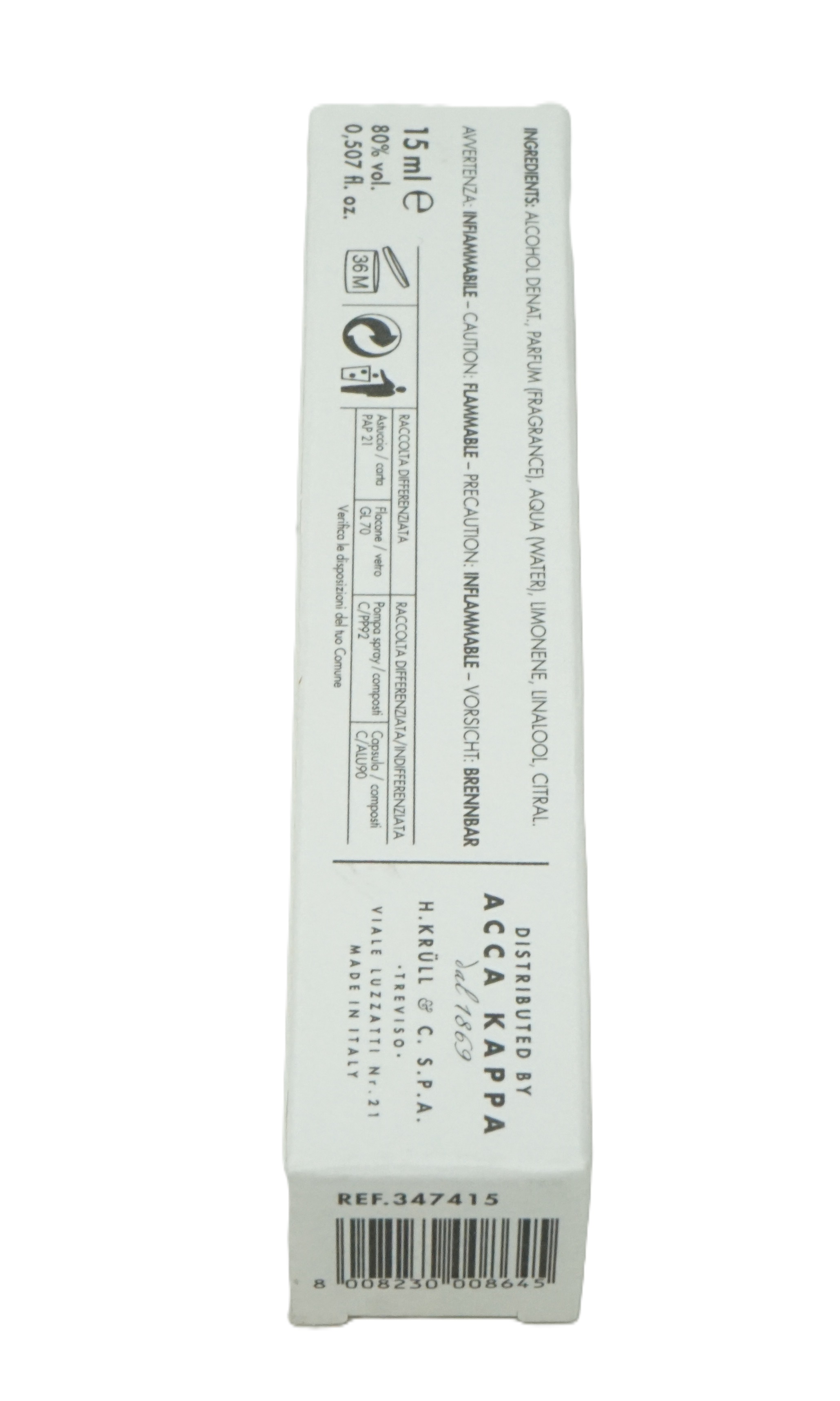 Acca Kappa glicine Eau de Parfum 15 ml