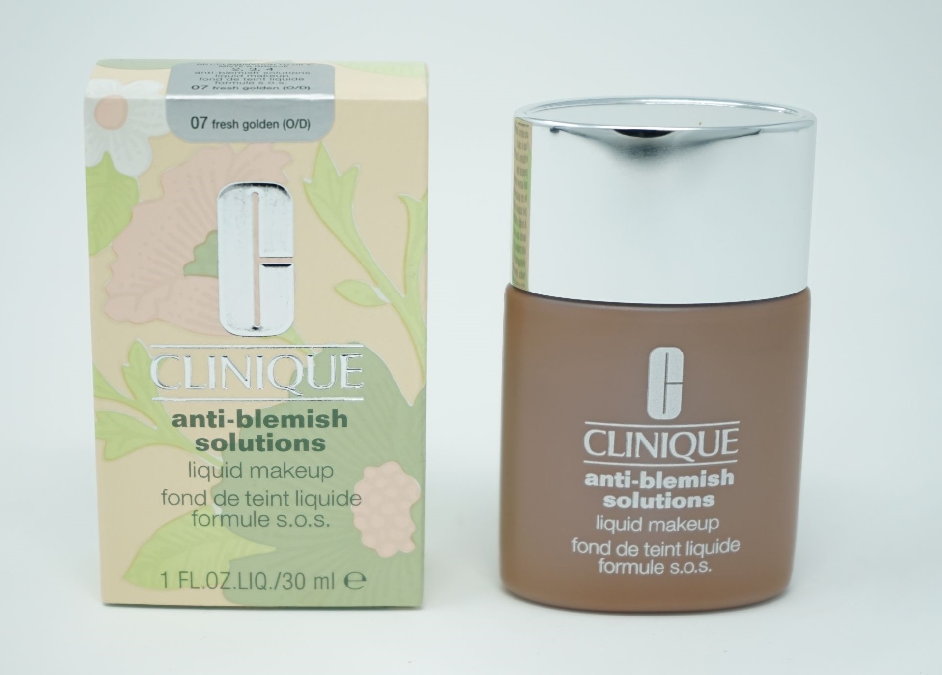 Clinique anti-Blemish solution liquid Makeup 07 fresh golden 30ml