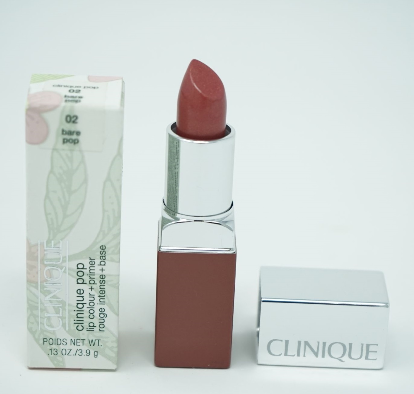 Clinique Pop Lip Colour Lippenstift  3,9g /02 Bare Pop