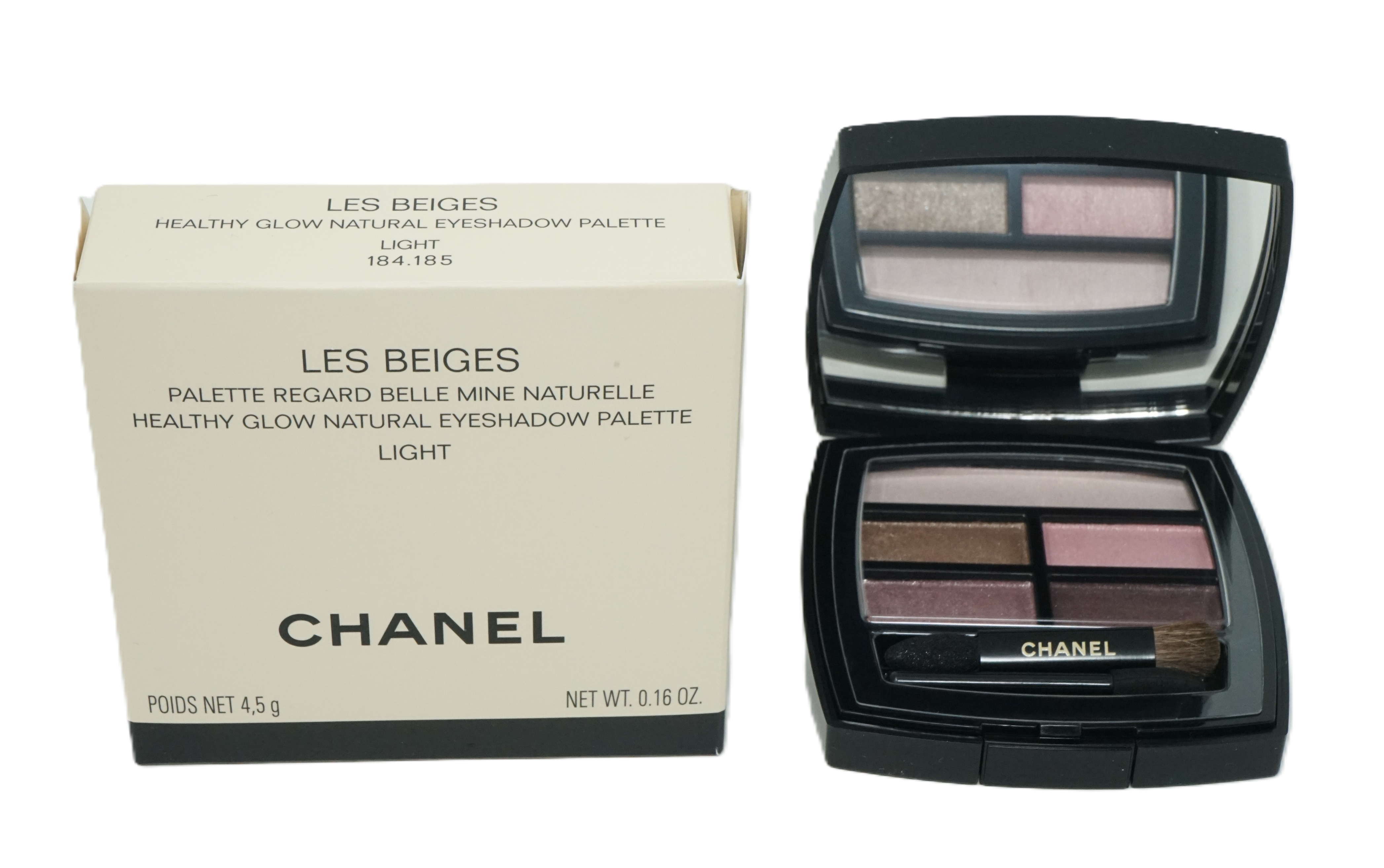 Chanel Les Beiges Glow Natural Eyeshadow Palette Lidschatten  Light 4,5g Chanel Les Beiges Glow Natural Eyeshadow Palette Lidschatten  Light 4,5g