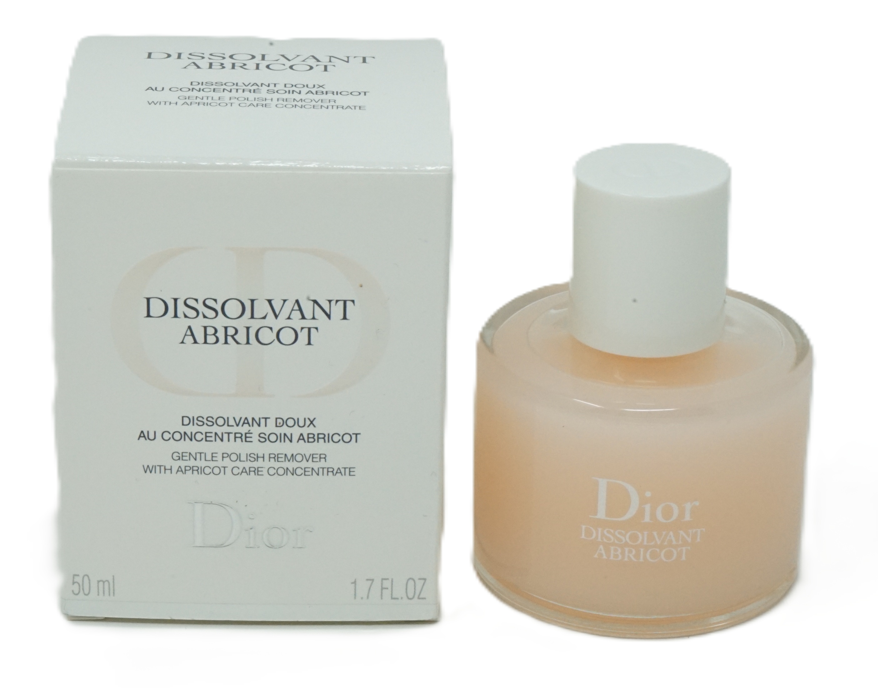 Dior Dissolvant Abricot Polish Remover Nagellack entferner50 ml