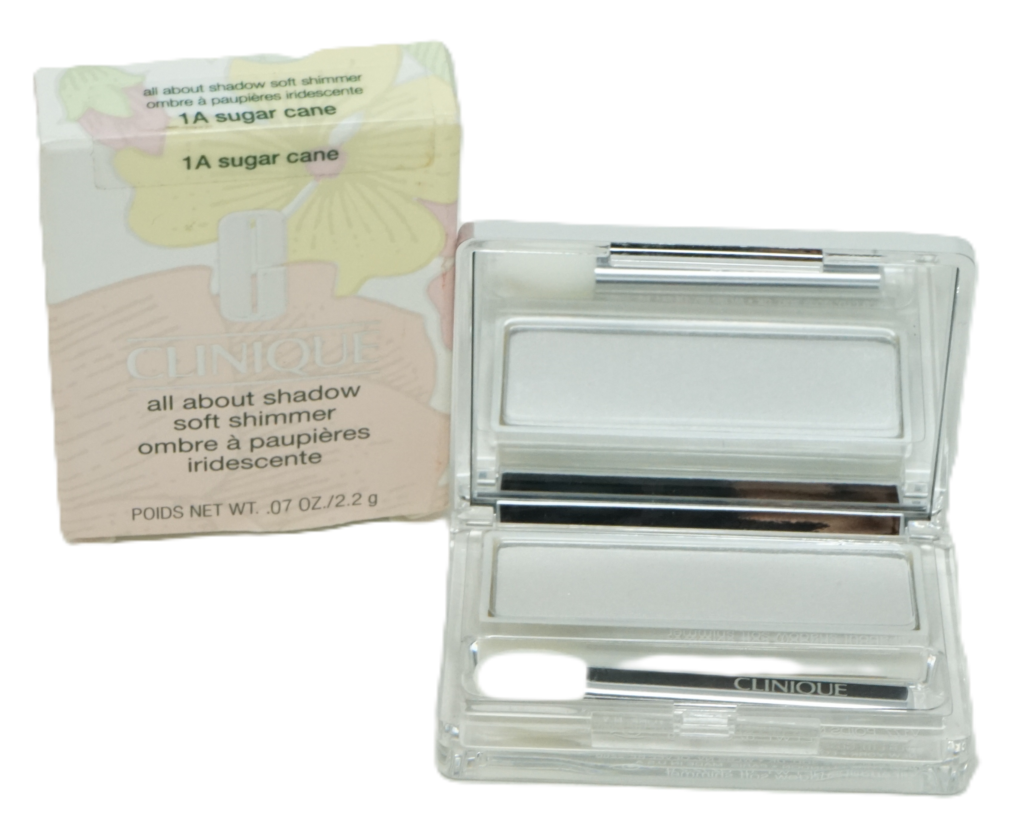 Clinique all about shadow soft shimmer 1A Sugar Cane 2,2 g