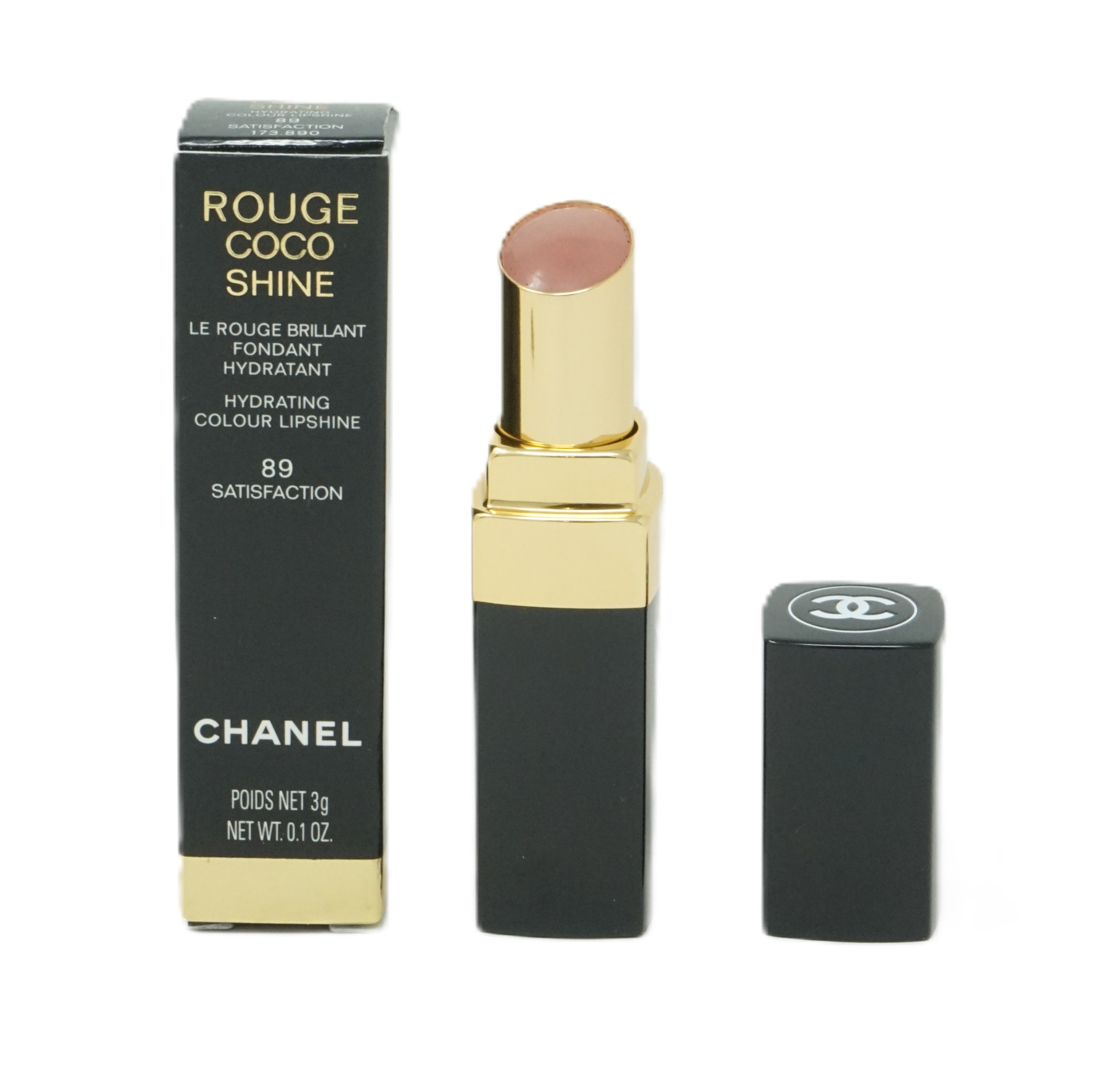 Chanel Rouge Coco Shine Sheer Lipshine 3g Satisfaction 89
