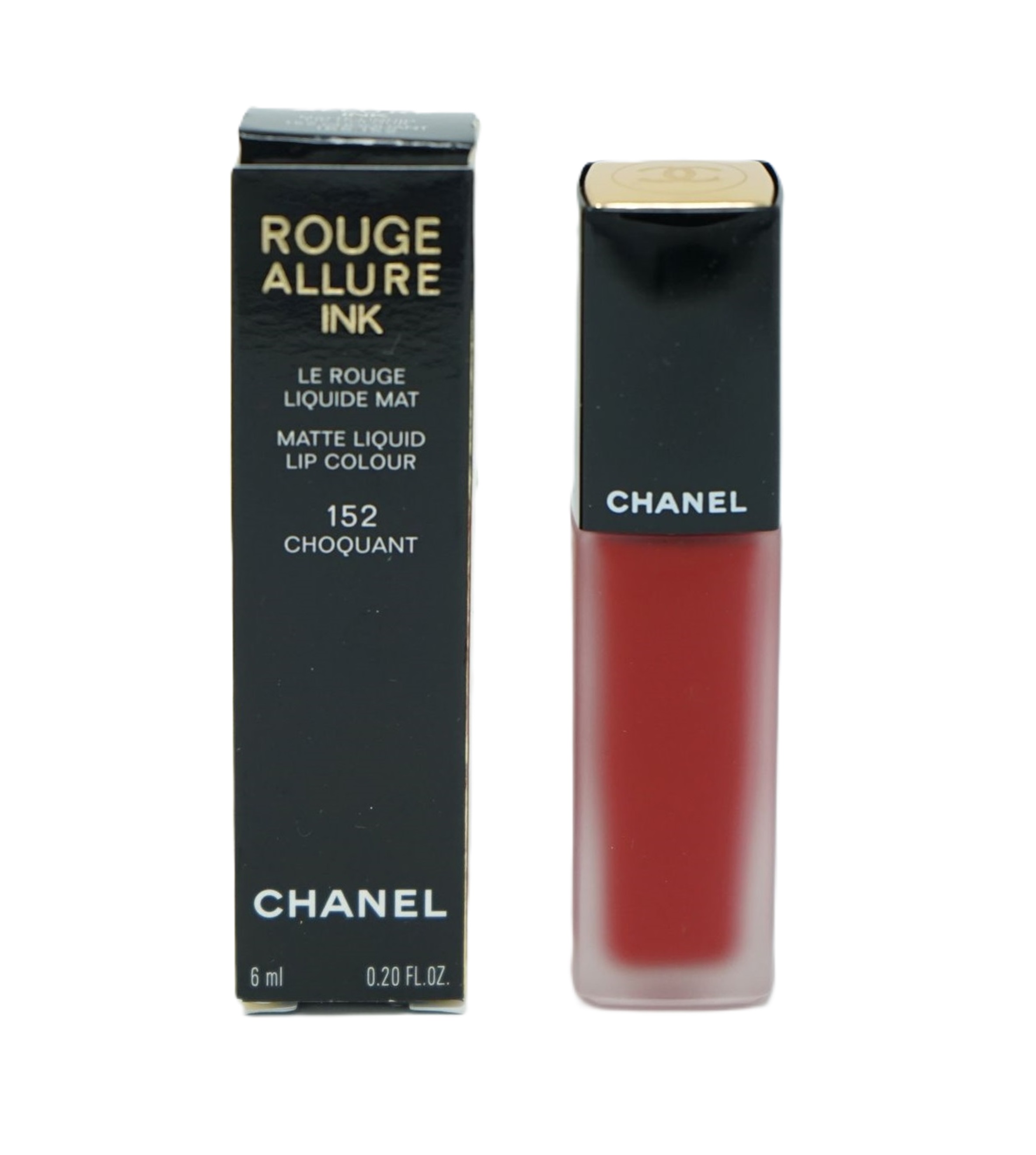 Chanel Rouge Allure Ink Matte Liquid Lip Colour Lippenstift 152 Choquant  6 ml Chanel Rouge Allure Ink Matte Liquid Lip Colour Lippenstift 152 Choquant  6 ml