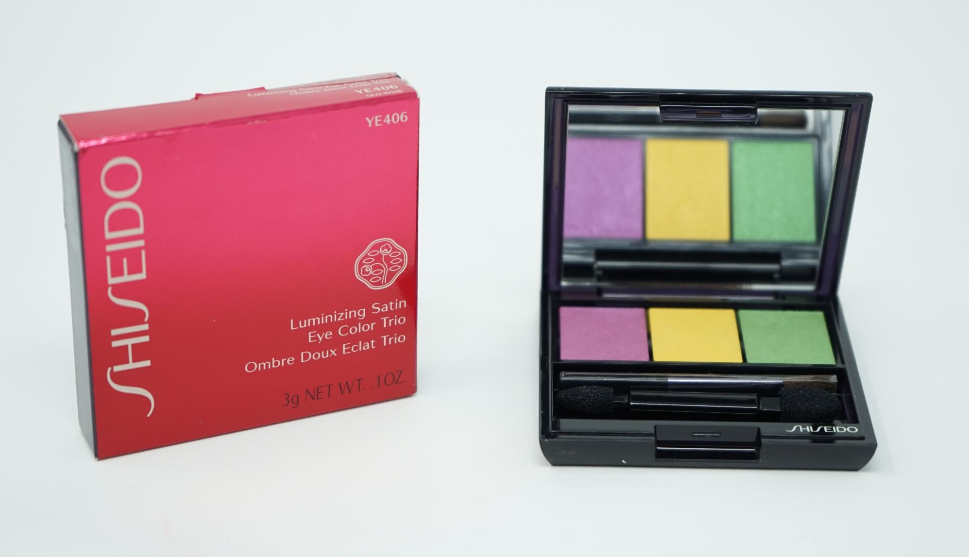 Shiseido Luminizing Satin Eye Color Trio Lidschatten YE406 , 3 g