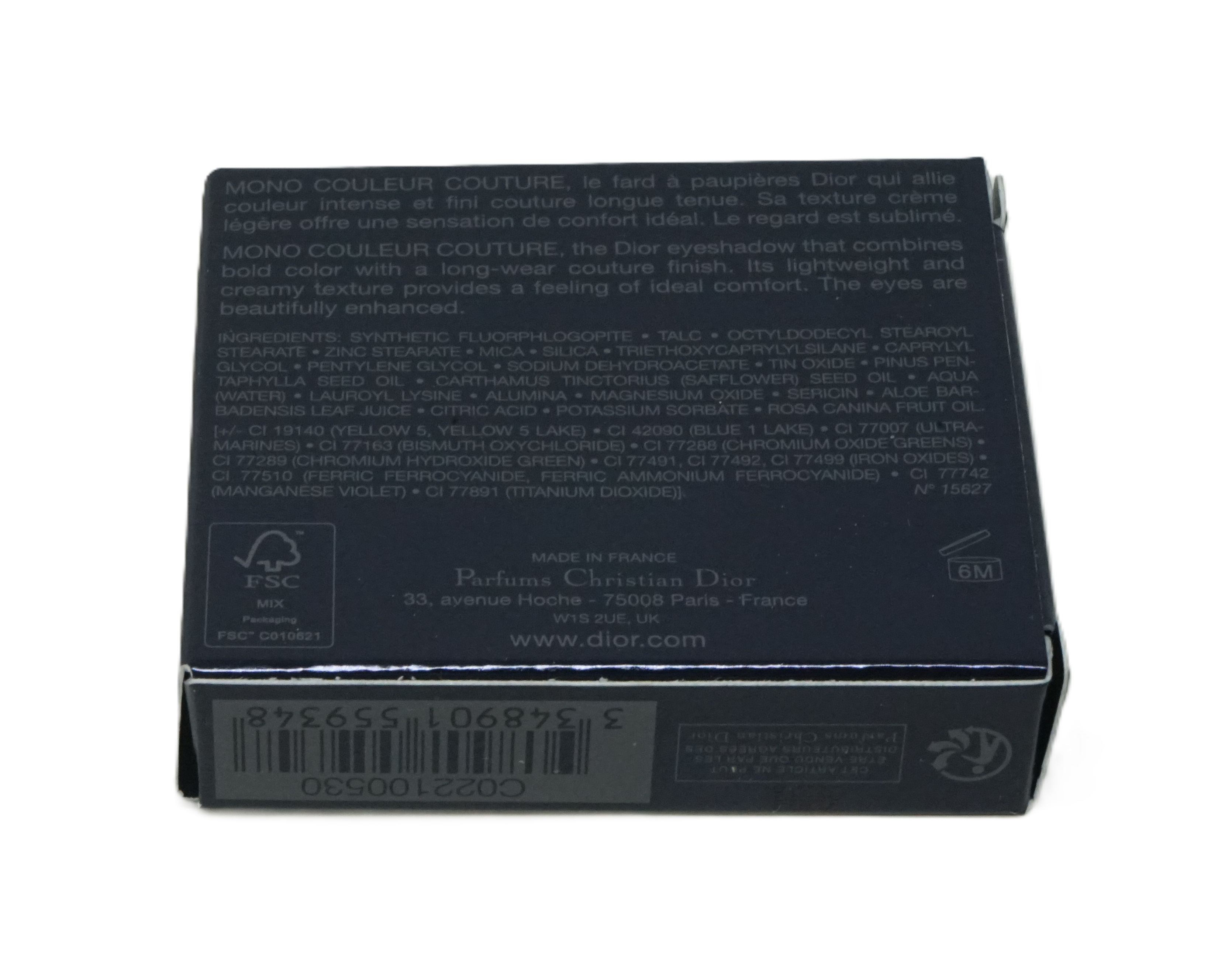 Dior Mono Couleur Couture Eyeshadow 2g 530