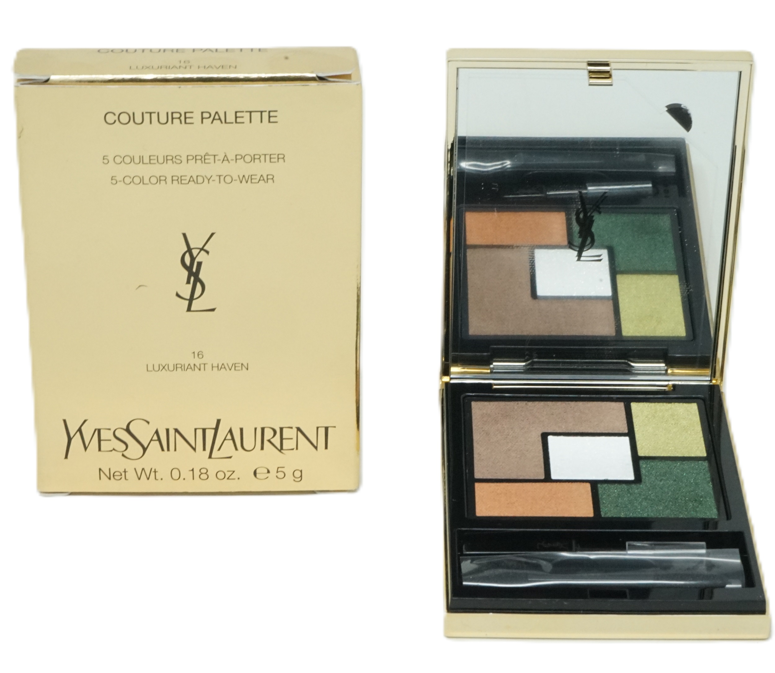Yves Saint Laurent Couture Palette 5-Color ready-to-wear 16 Luxuriant Haven 5g
