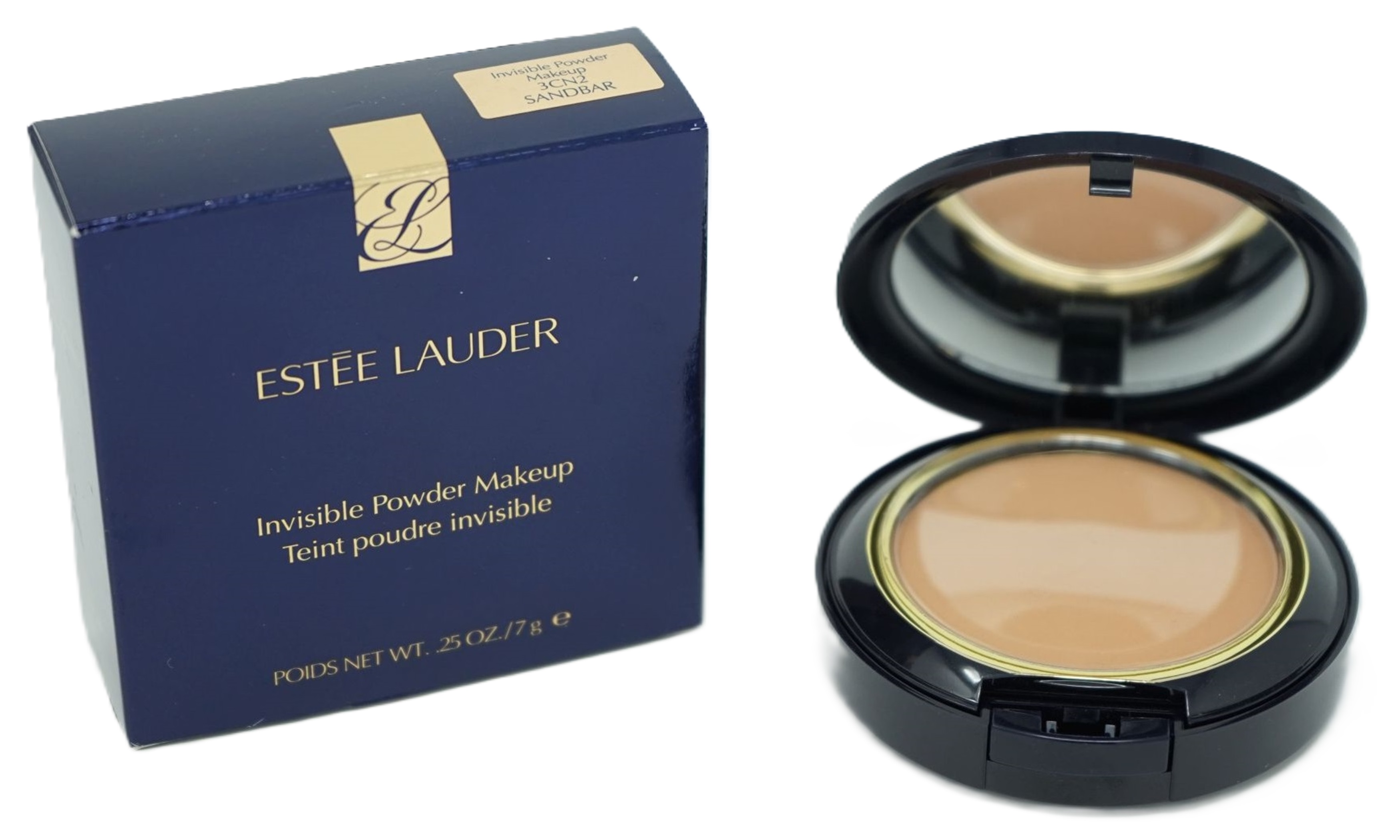 Estee Lauder Invisible Powder Makeup Pudermakeup 3CN2 Sandbar 7g