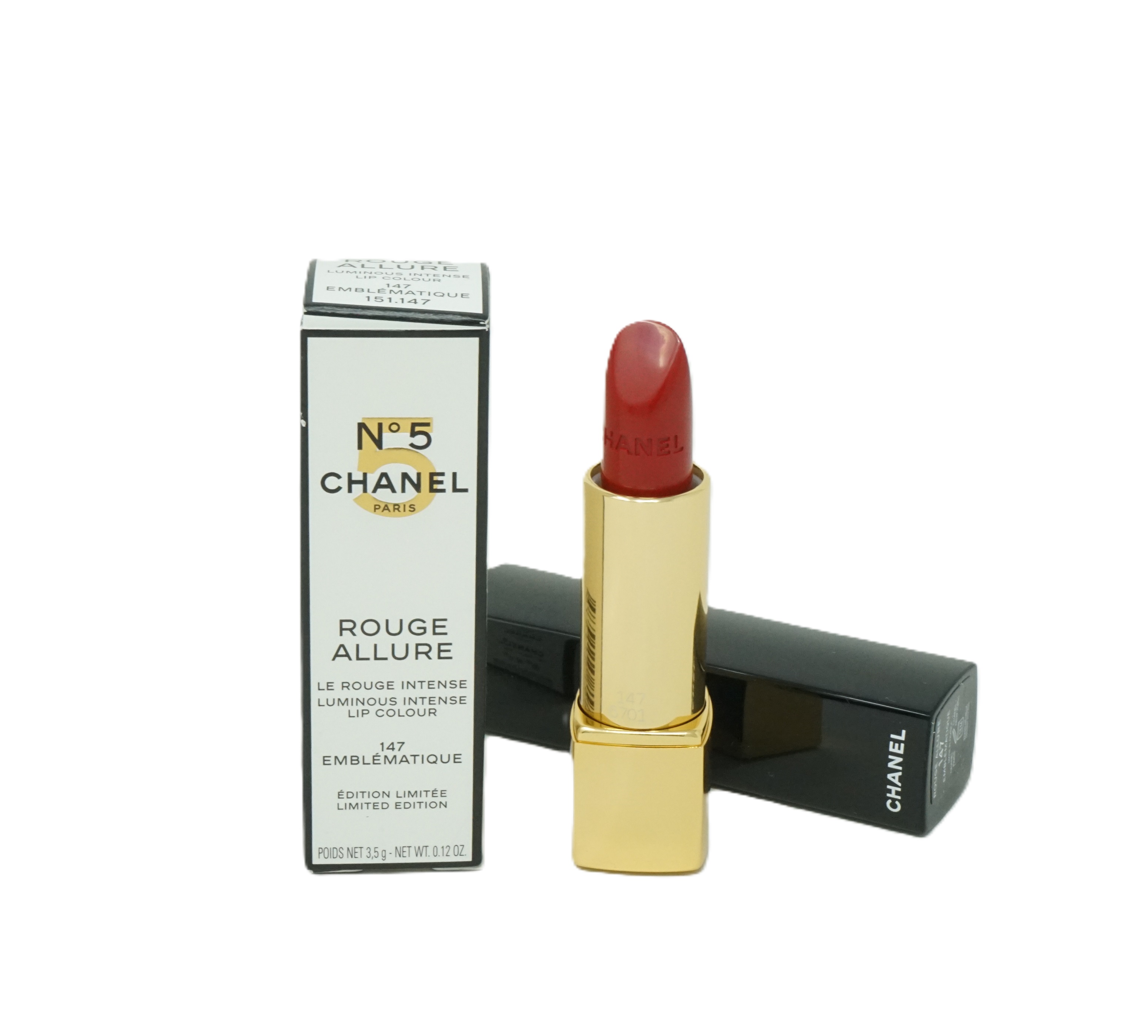 Chanel No5 Rouge Allure Limited Edition 3,5g Lippenstift 147 Emblematique