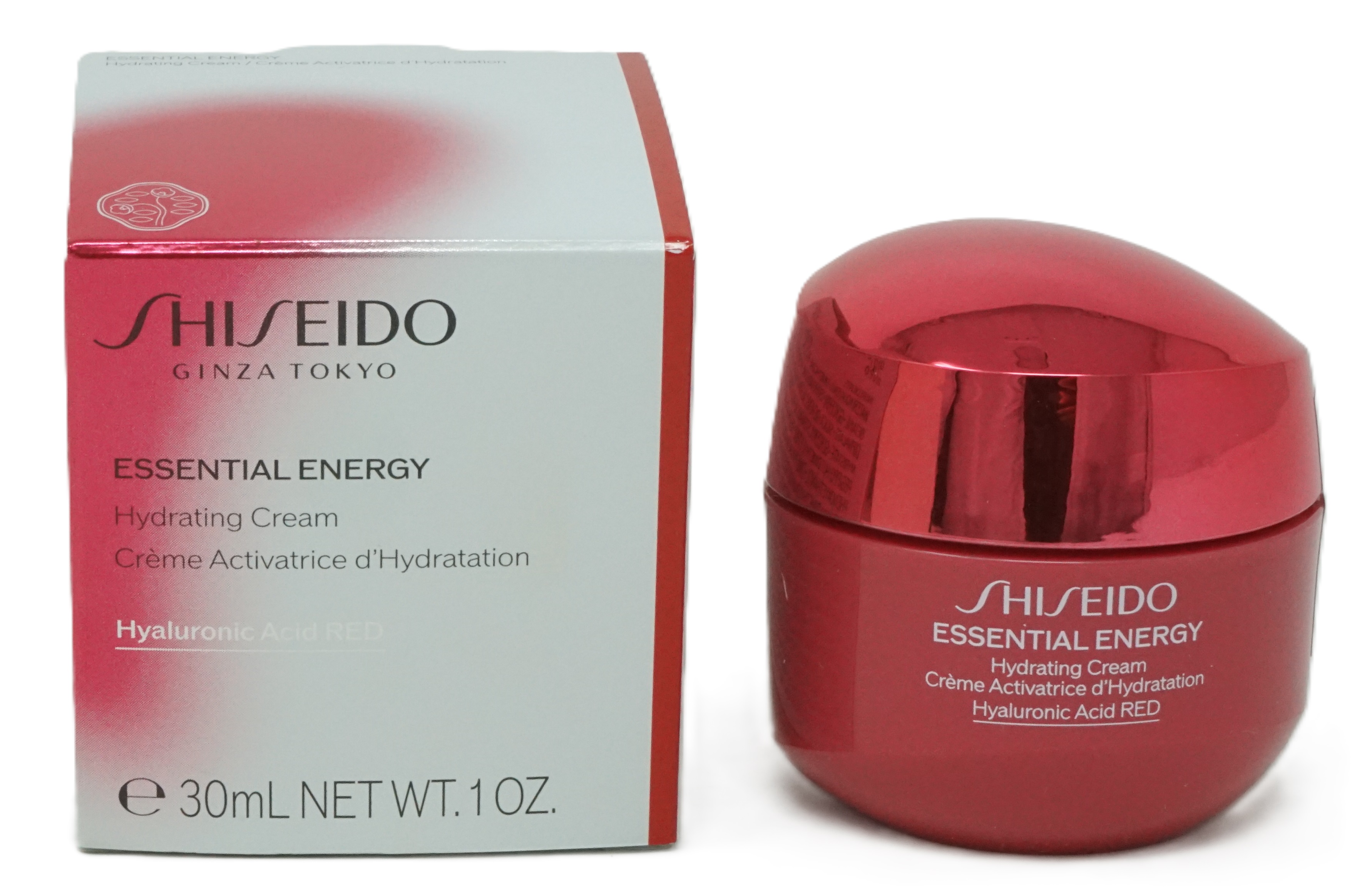Shiseido Ginza Tokyo Essential Energy Hydrating Cream Hyaluronic Red 30 ml