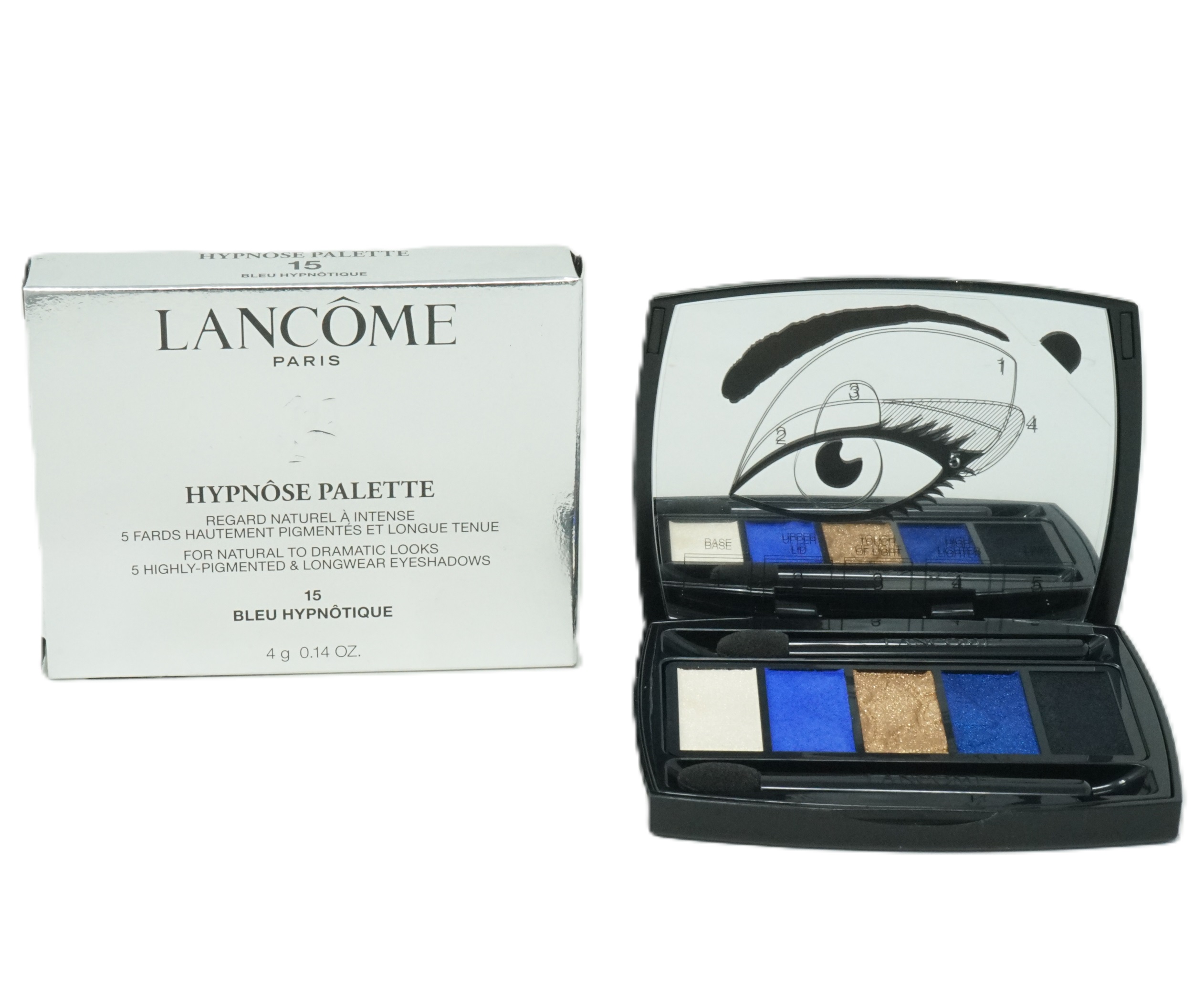 Lancome Hypnose Palette 5 highly Pigmented & Longwear Lidschatten 4g Bleu Hypnotique 15