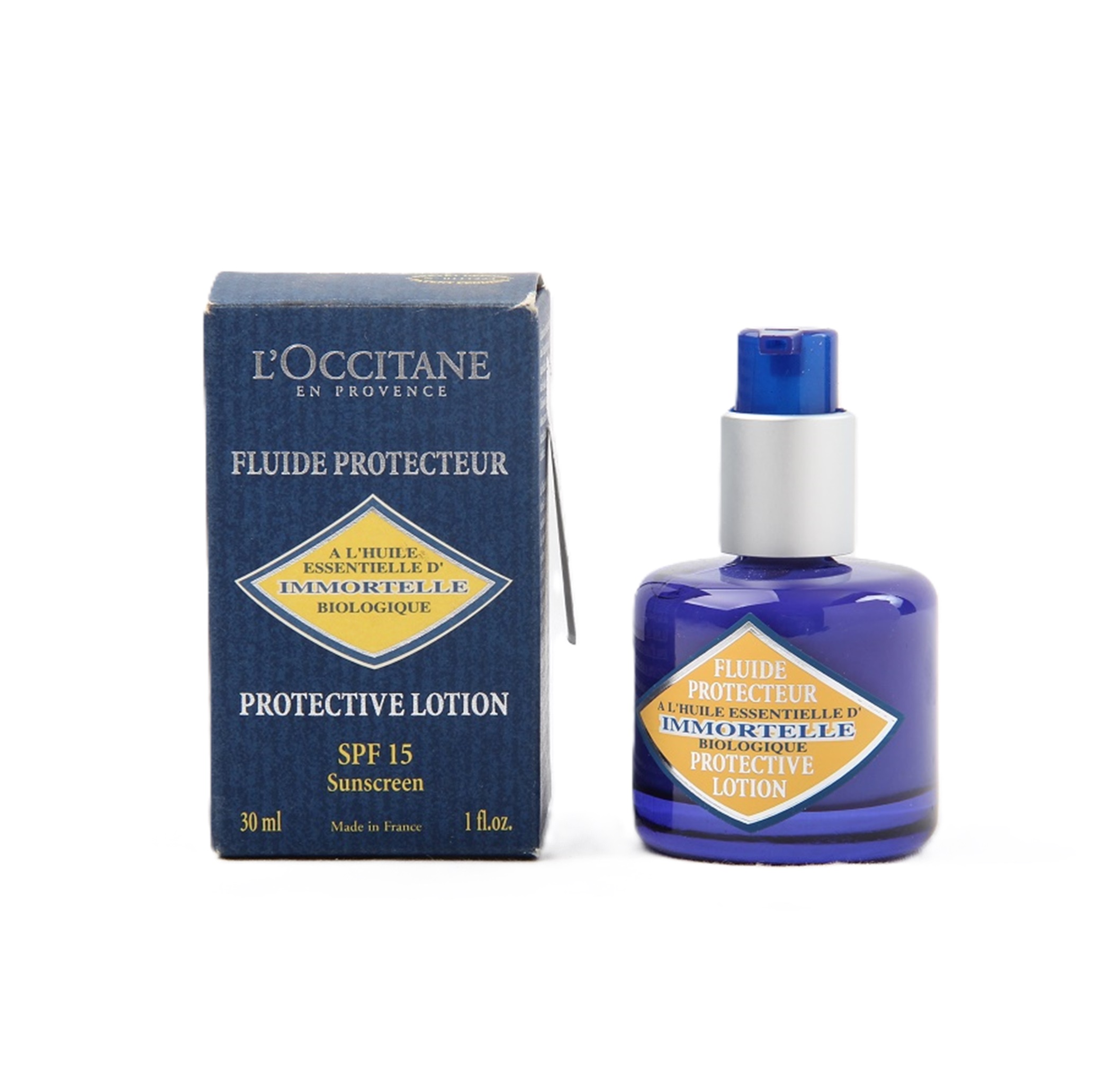 Loccitane Fluide Protecteur sunscreen SPF 15 30ml
