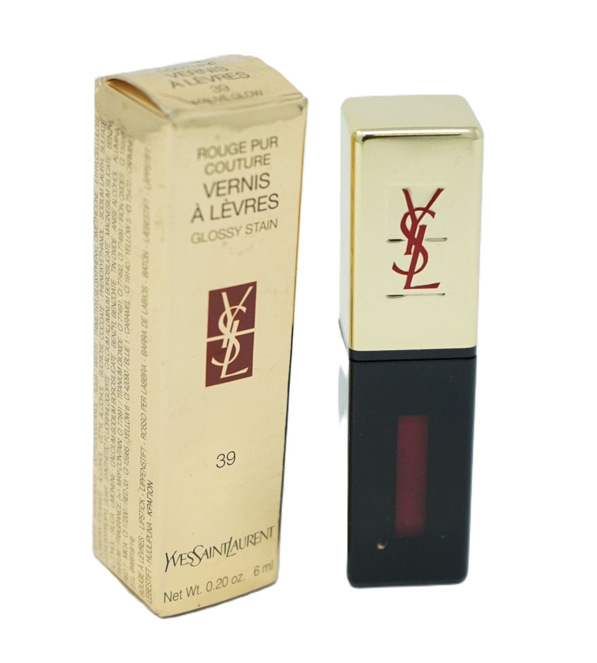 Yves Saint Laurent Rouge Pur Couture Vernis a Levres Glossy Lippgloss 39 mauve Glow