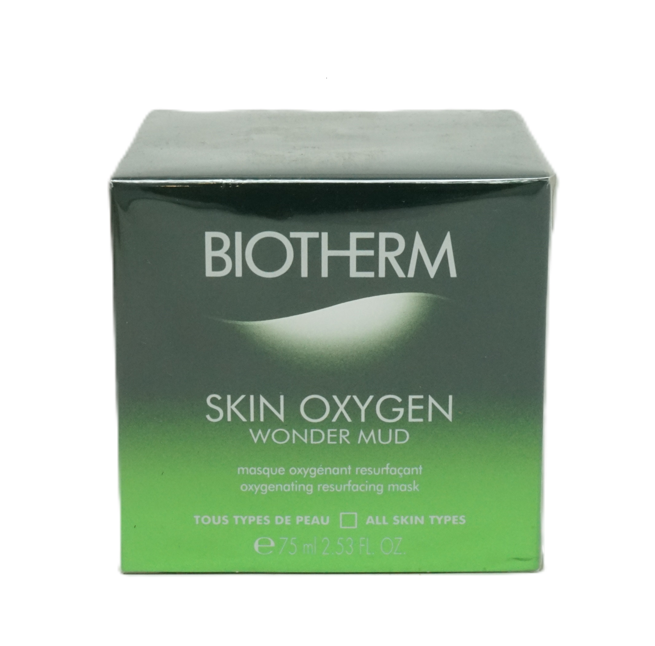 Biotherm Skin Oxygen Wonder Mud Resurfacing Mask Gesichtsmaske Alle Hauttypen 75 ml