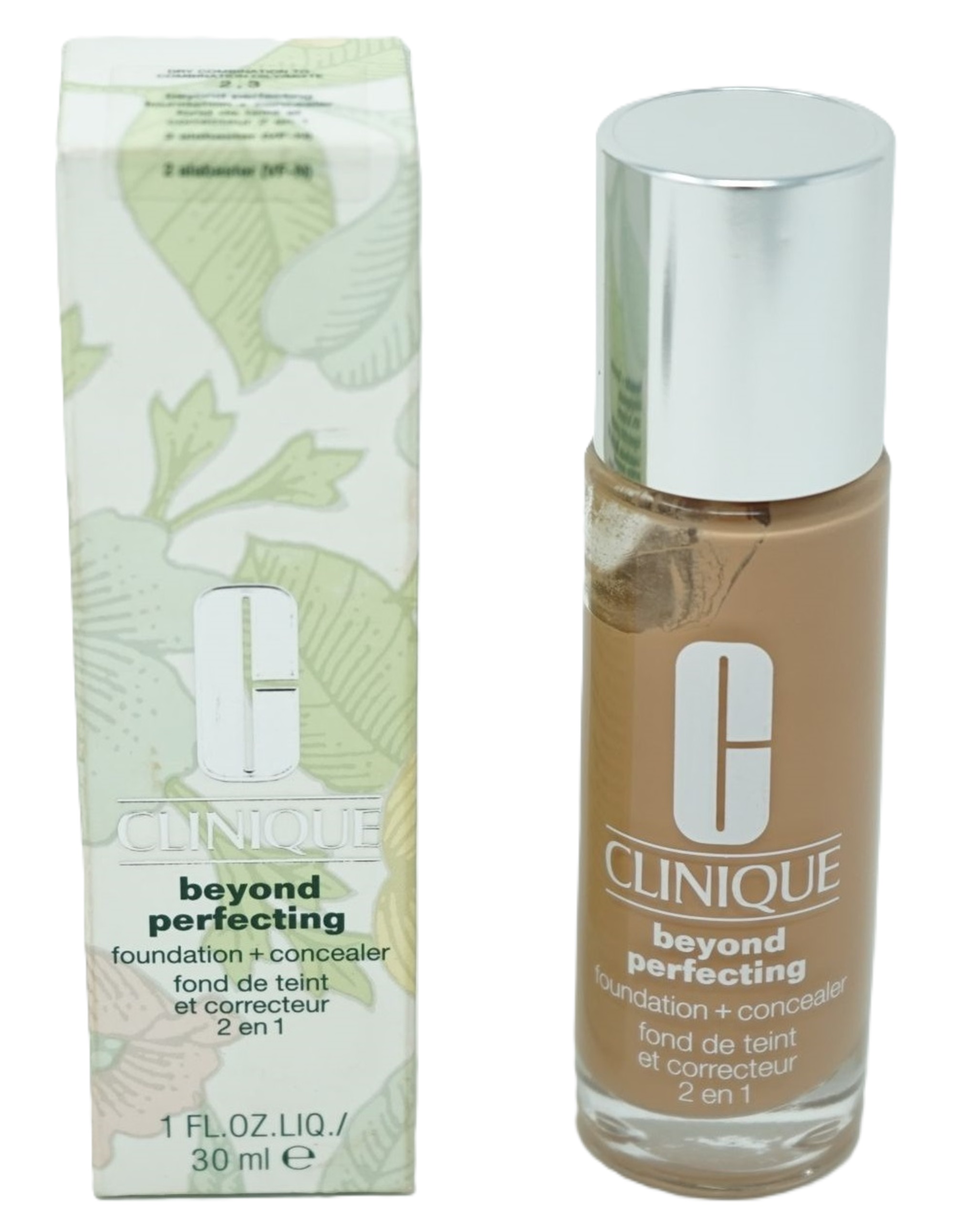 Clinique Beyond Perfecting foundation concealer 02 alabaster (VF-N)  CN 10 alabaster (VF)