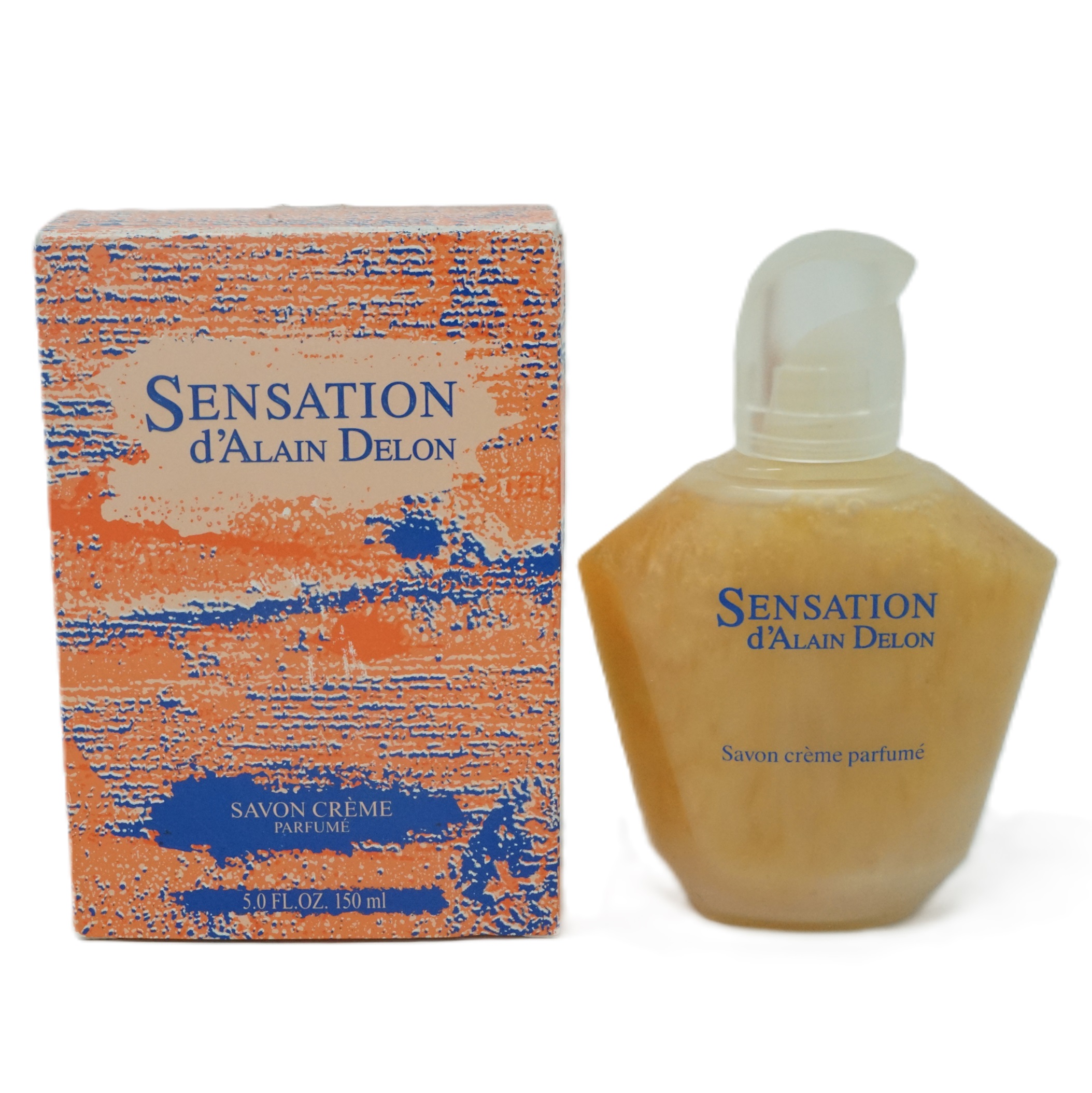 Alain Delon Sensation Perfumed Cream Soap Seife 150 ml