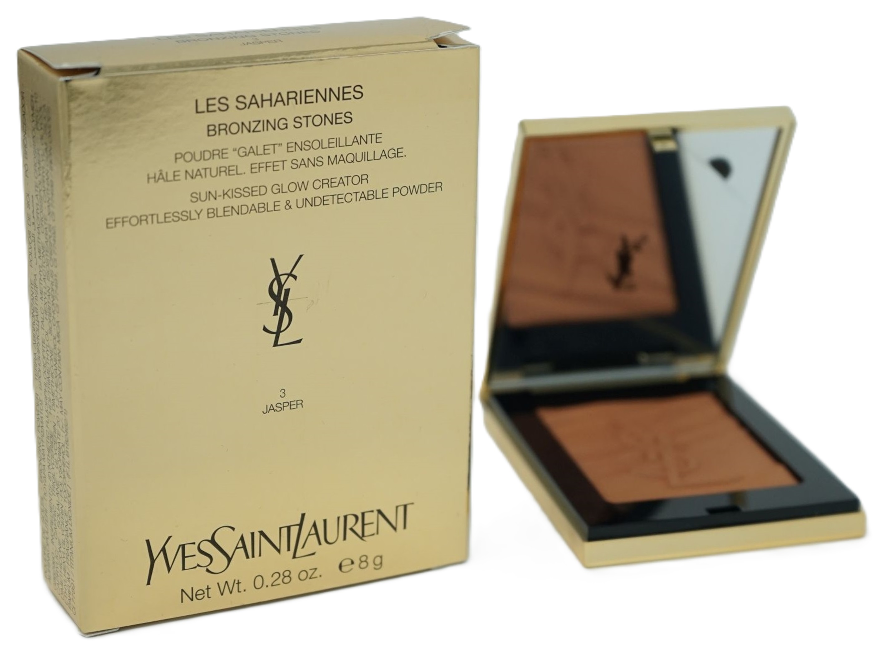 Yves Saint Laurent Les Sahariennes Healthy undetectable-Powder Puder 3 Jasper