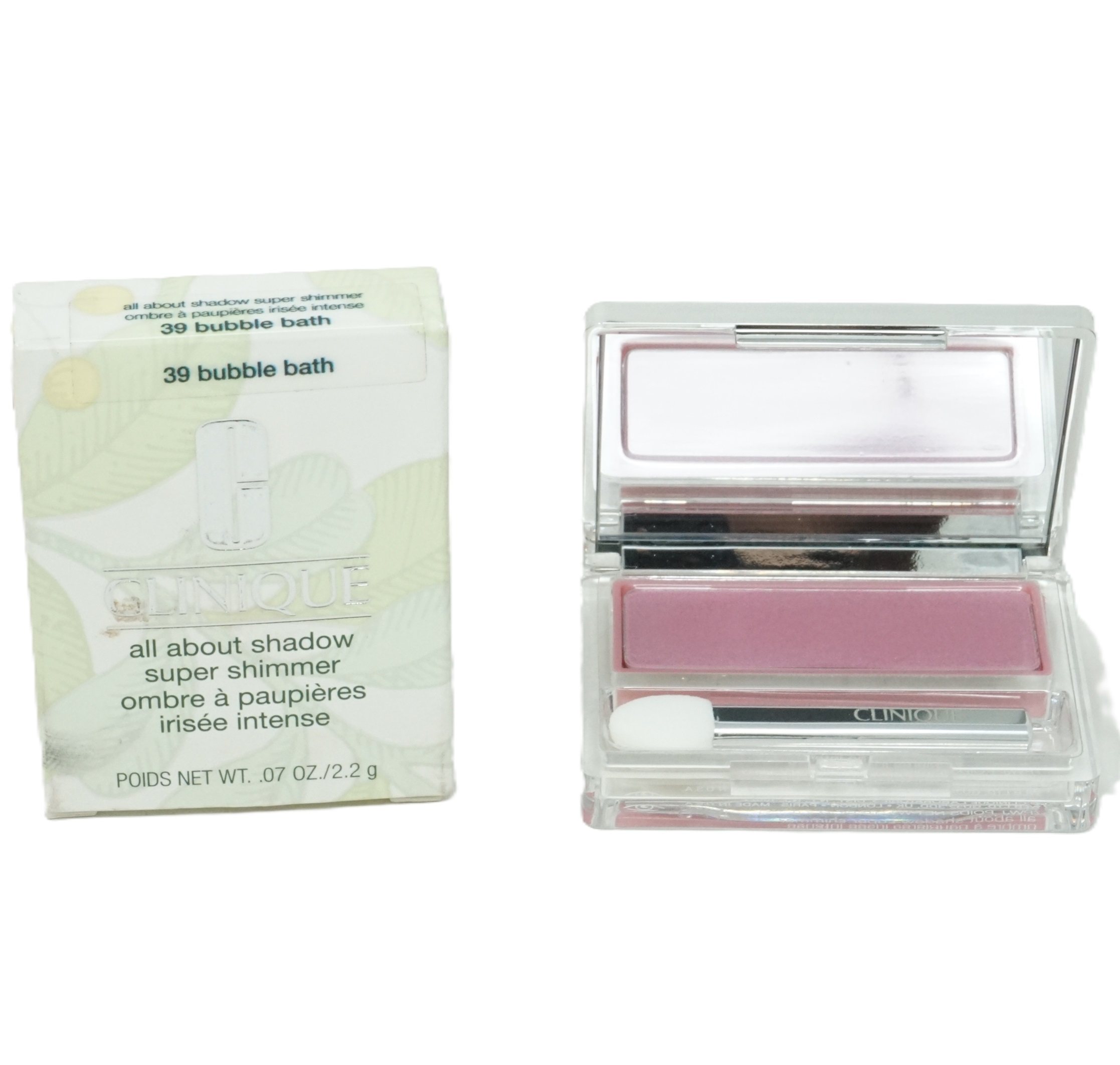 Clinique all about shadow Lidschatten 39 bubble bath