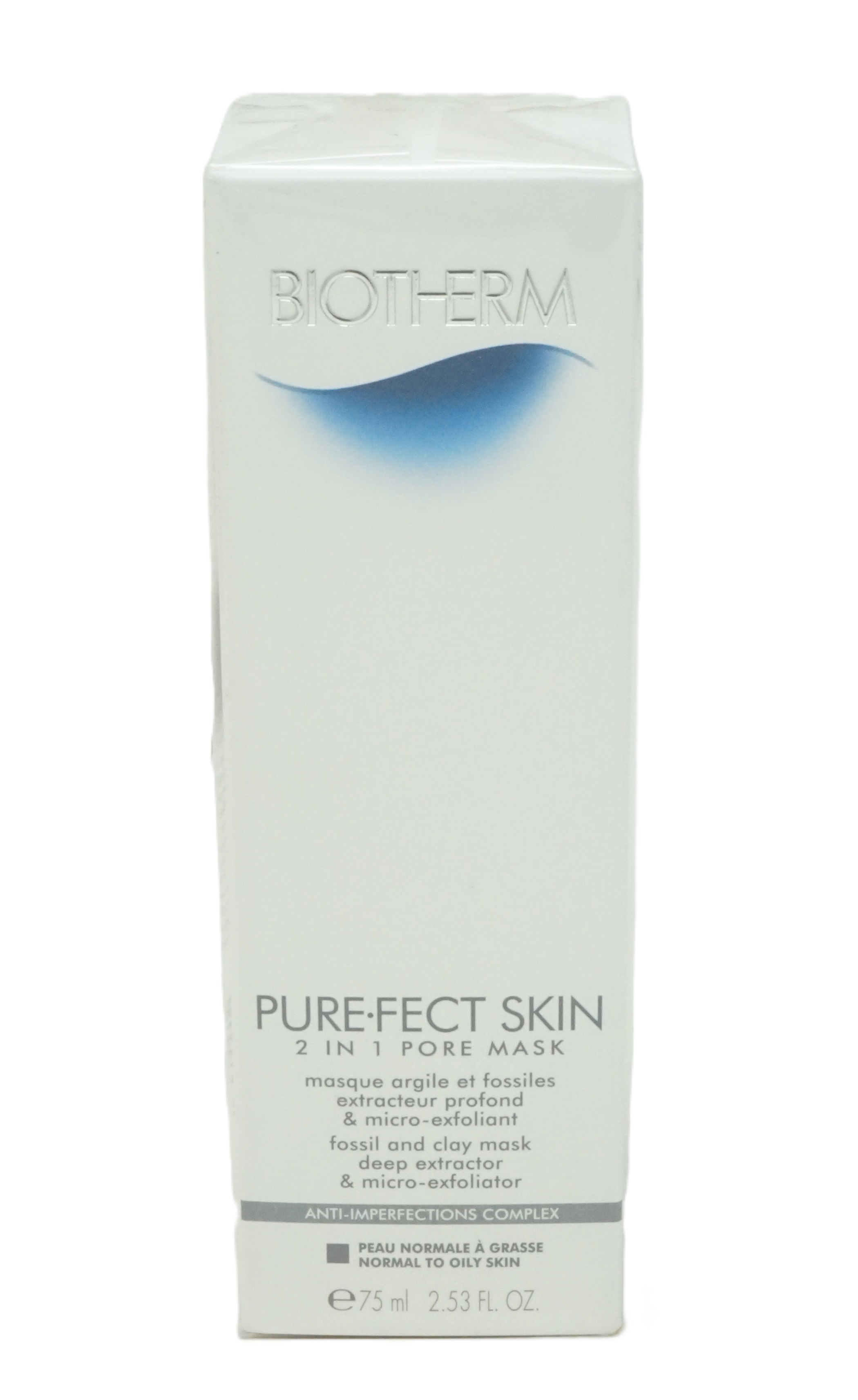 Biotherm purefect skin 2 in 1 pore mask 75 ml