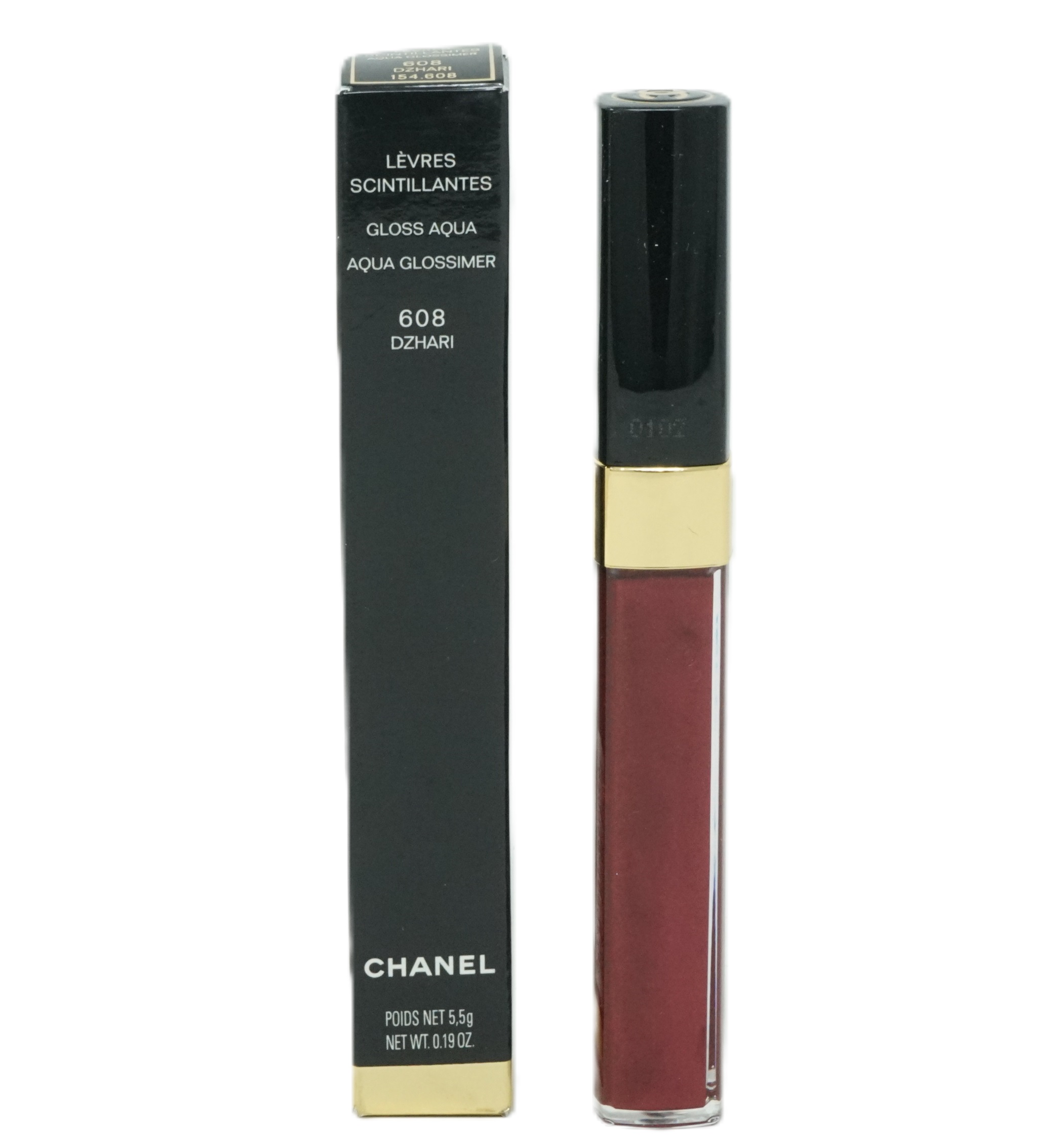 Chanel Gloss Aqua 5,5g Lipgloss 608 Dzhari