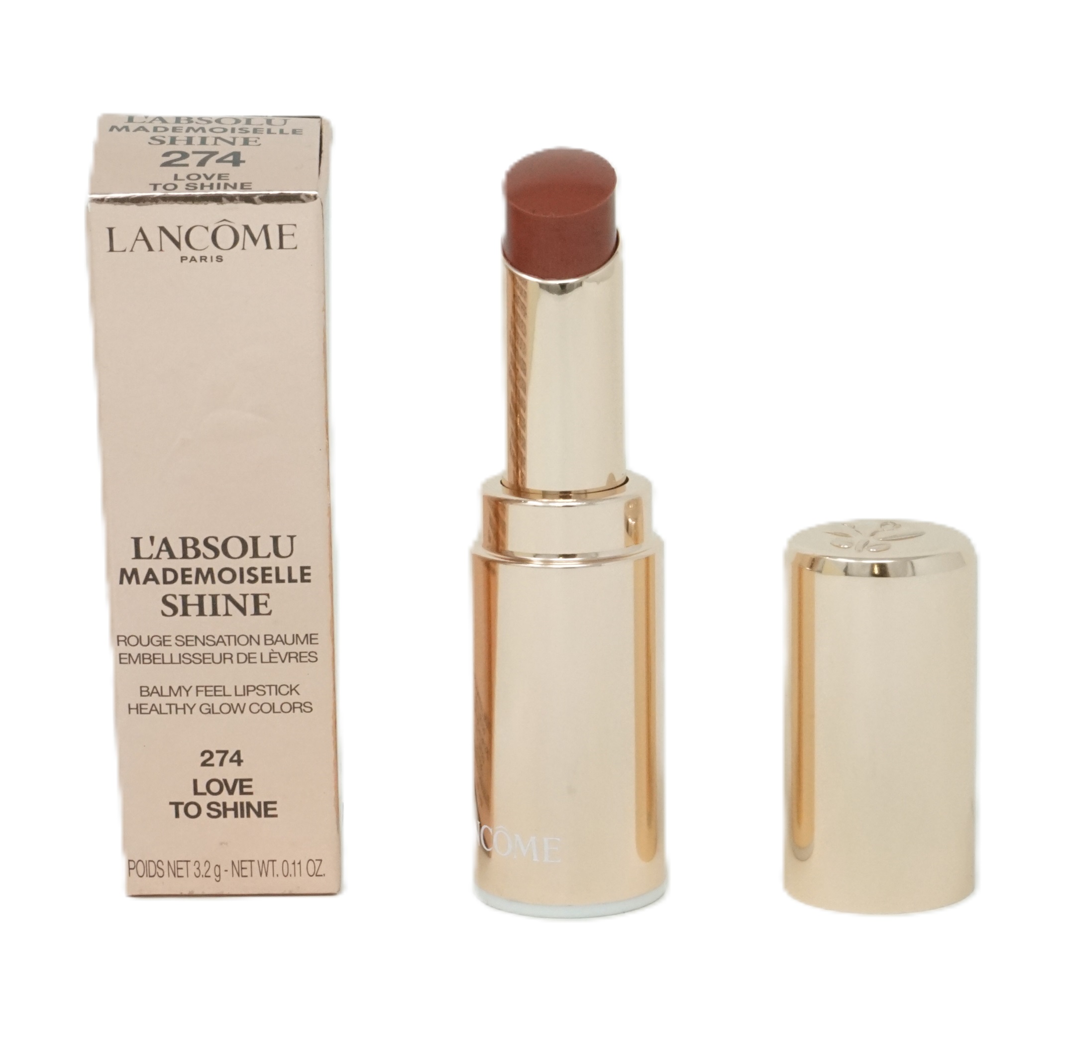 Lancome L'Absolu Mademoiselle Shine Balmy Lipstick 3,2g Love to Shine 274