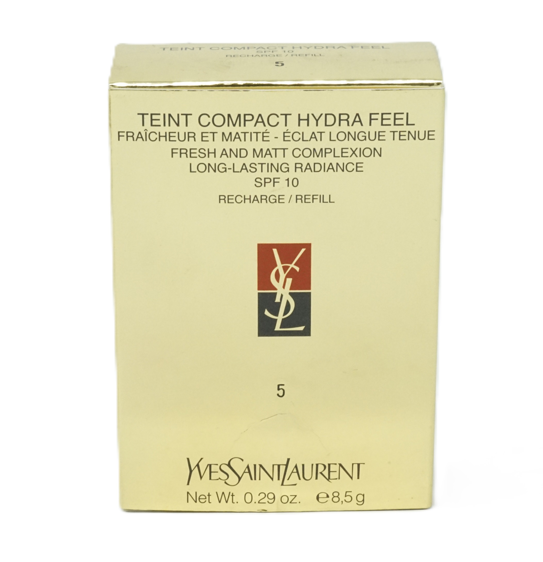 Yves Saint Laurent Teint Compact Hydra Feel Fresh and Matt Complexion SPF10 Refill 8,5 g Foundation 5