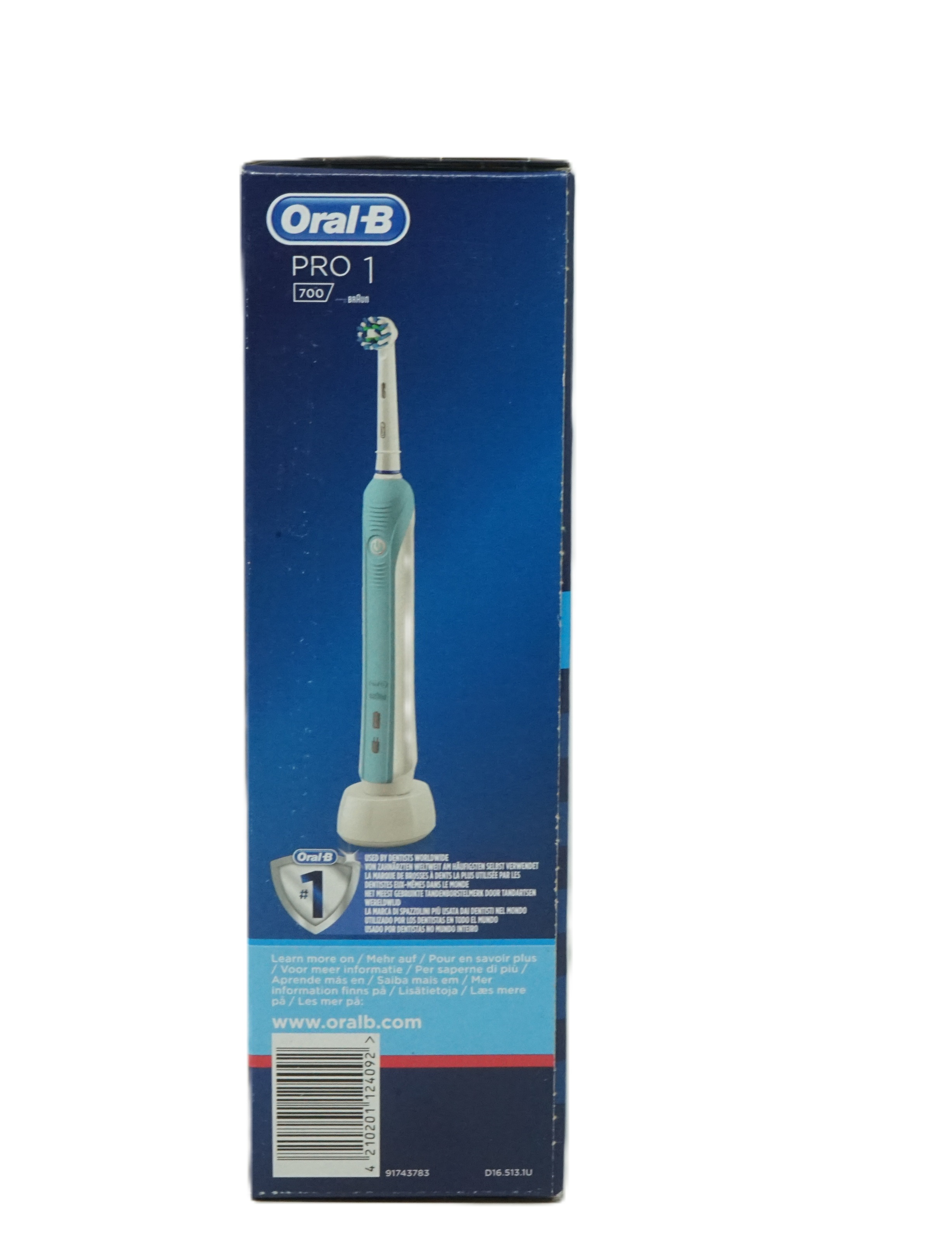 Braun Oral B Pro 1 700 Elektrische Zahnbürste
