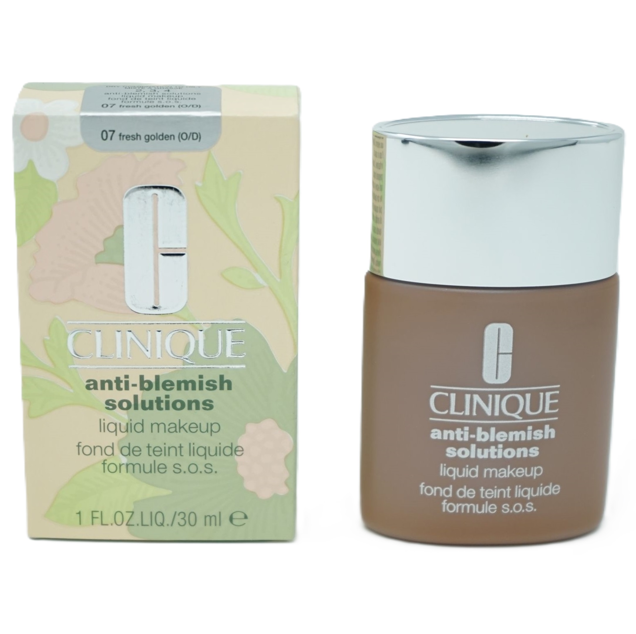 Clinique anti-Blemish solution liquid Makeup 07 fresh golden 30ml