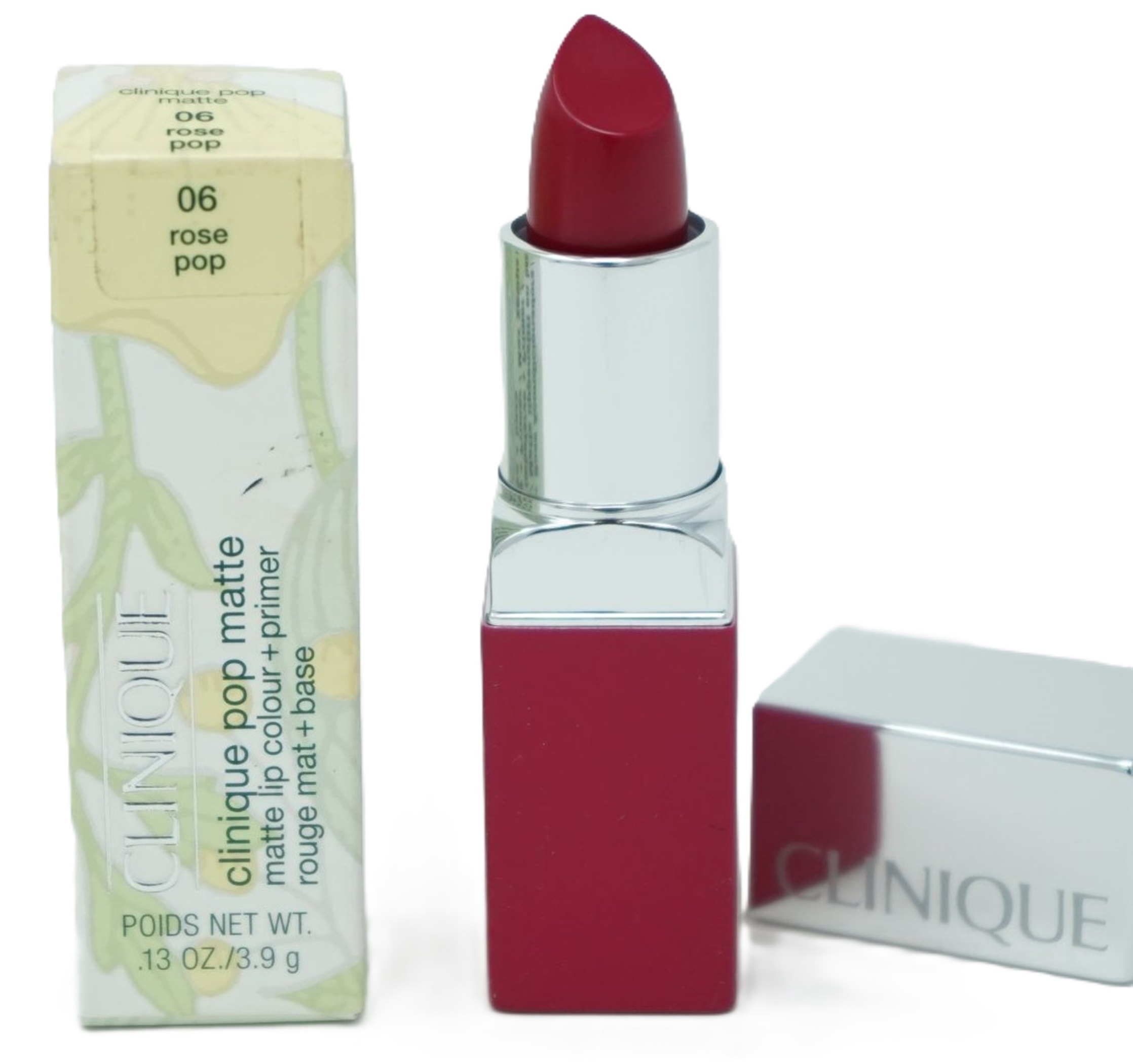 Clinique Pop Matte Lip Colour Lippenstift  3,9g /06 rose pop