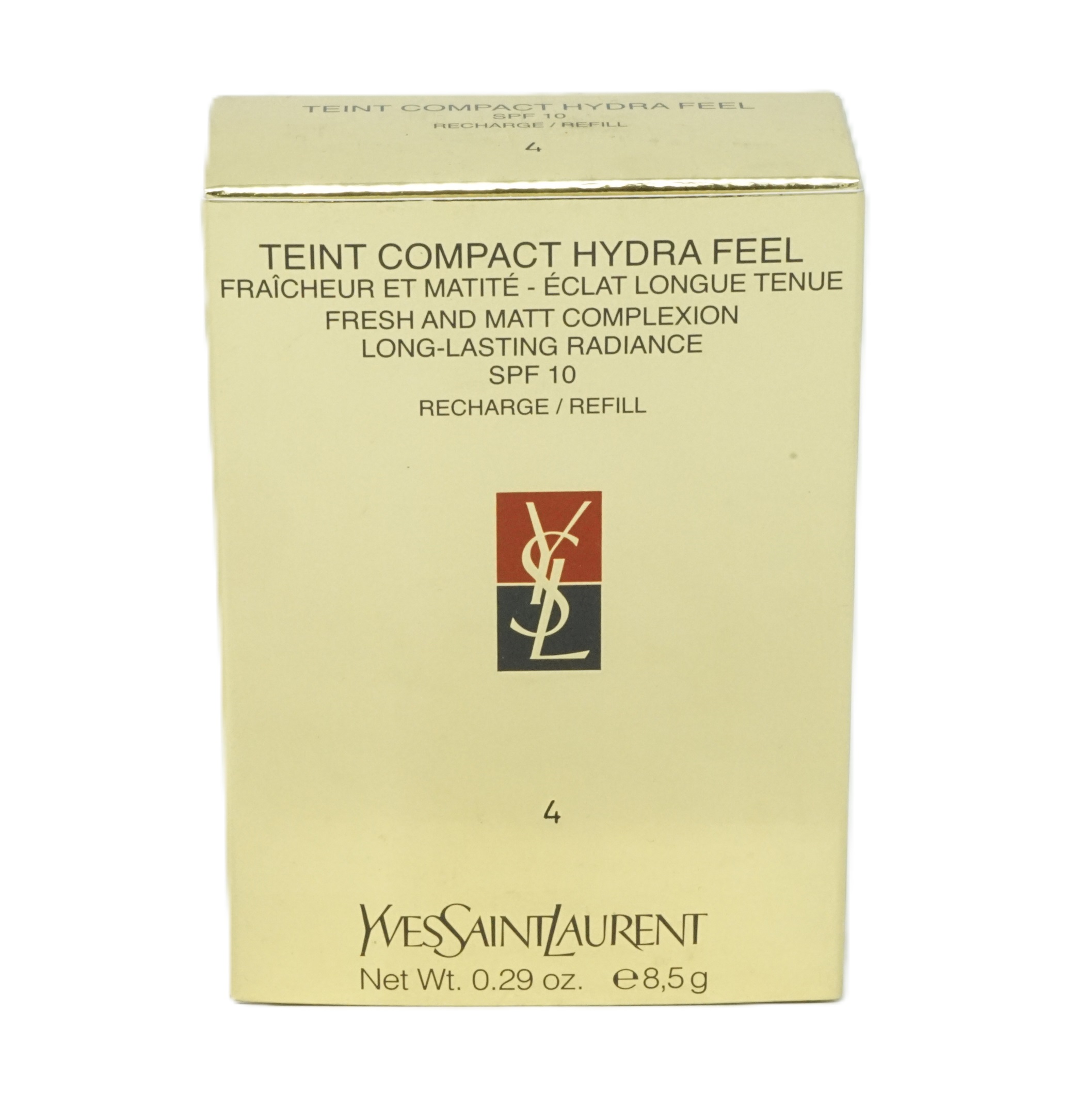 Yves Saint Laurent Teint Compact Hydra Feel Fresh and Matt Complexion SPF10 Refill 8,5 g Foundation 4