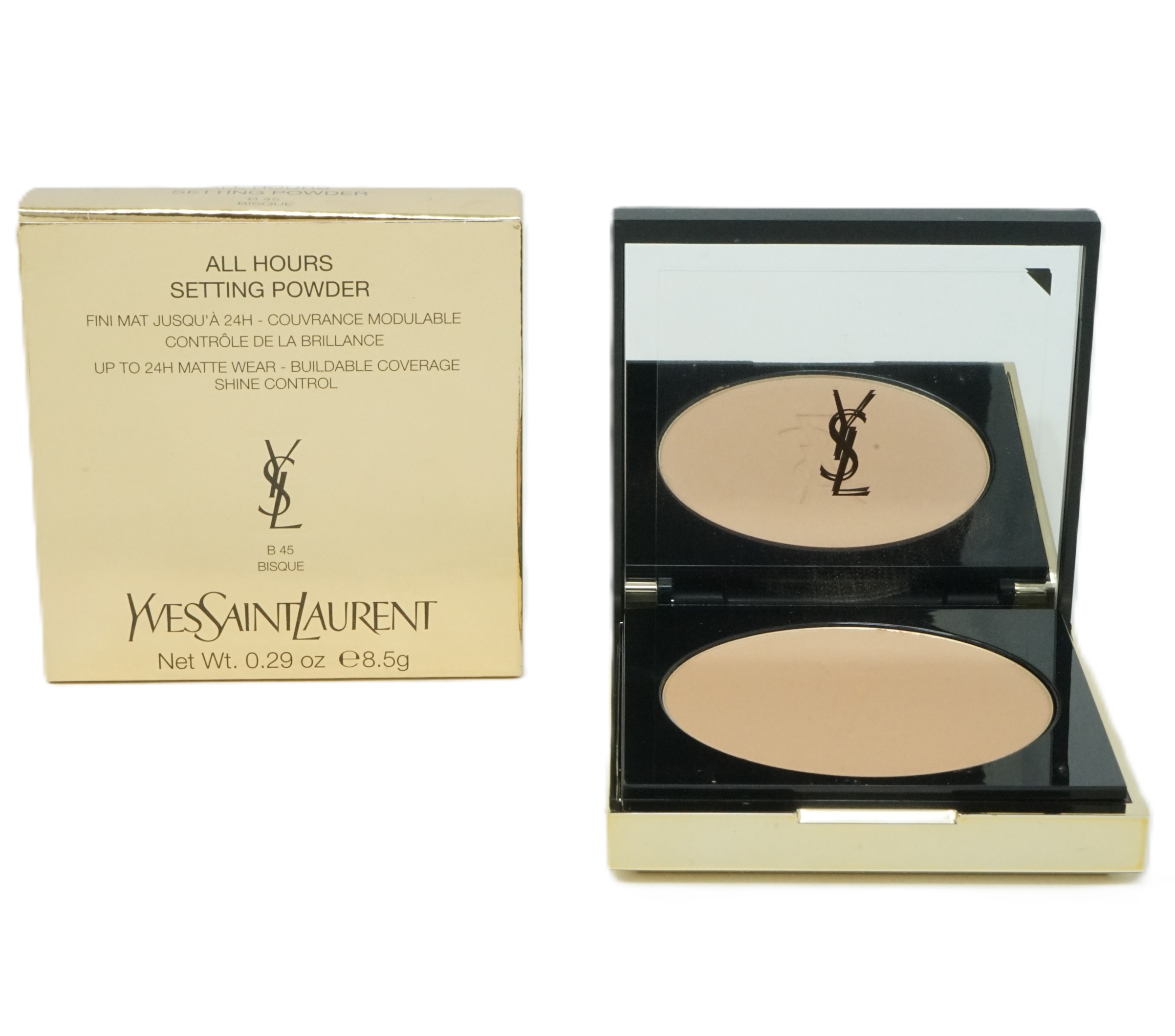 Yves Saint Laurent All Hours Setting Powder 24H Matte Shine Control Puder 8,5g Bisque B45