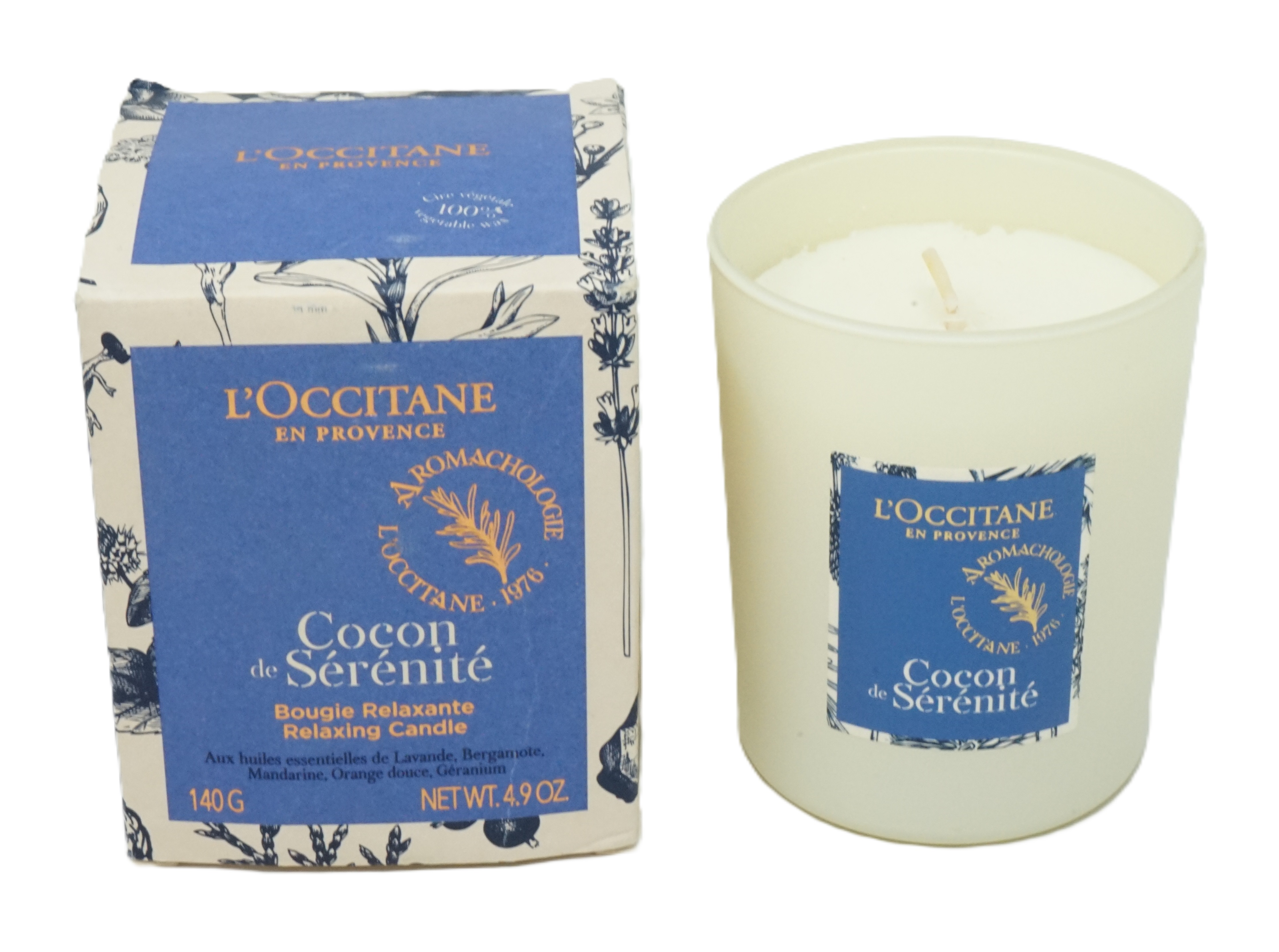 L'Occitane Cocon de Serenite relaxing candle 140 g