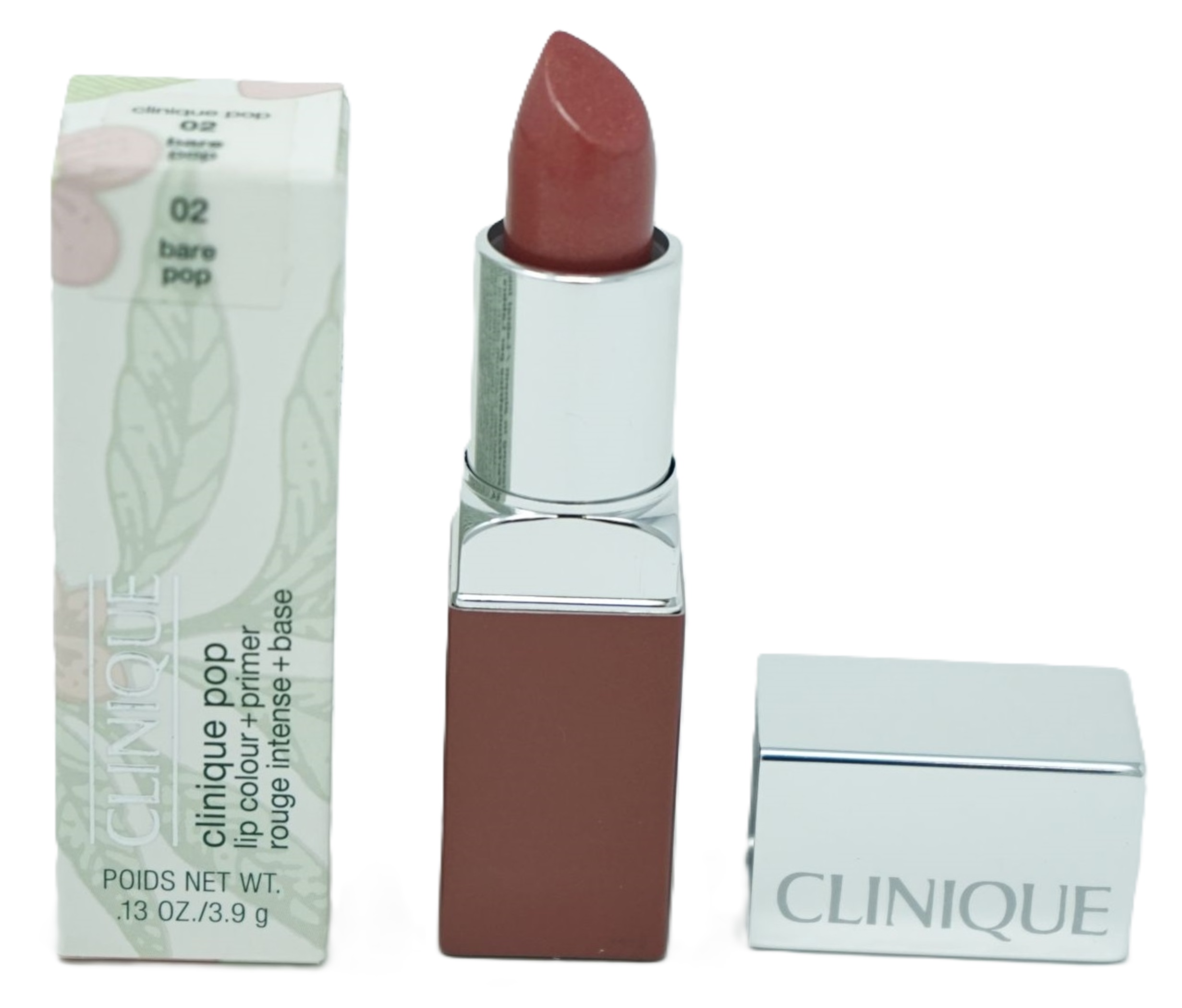 Clinique Pop Lip Colour Lippenstift  3,9g /02 Bare Pop