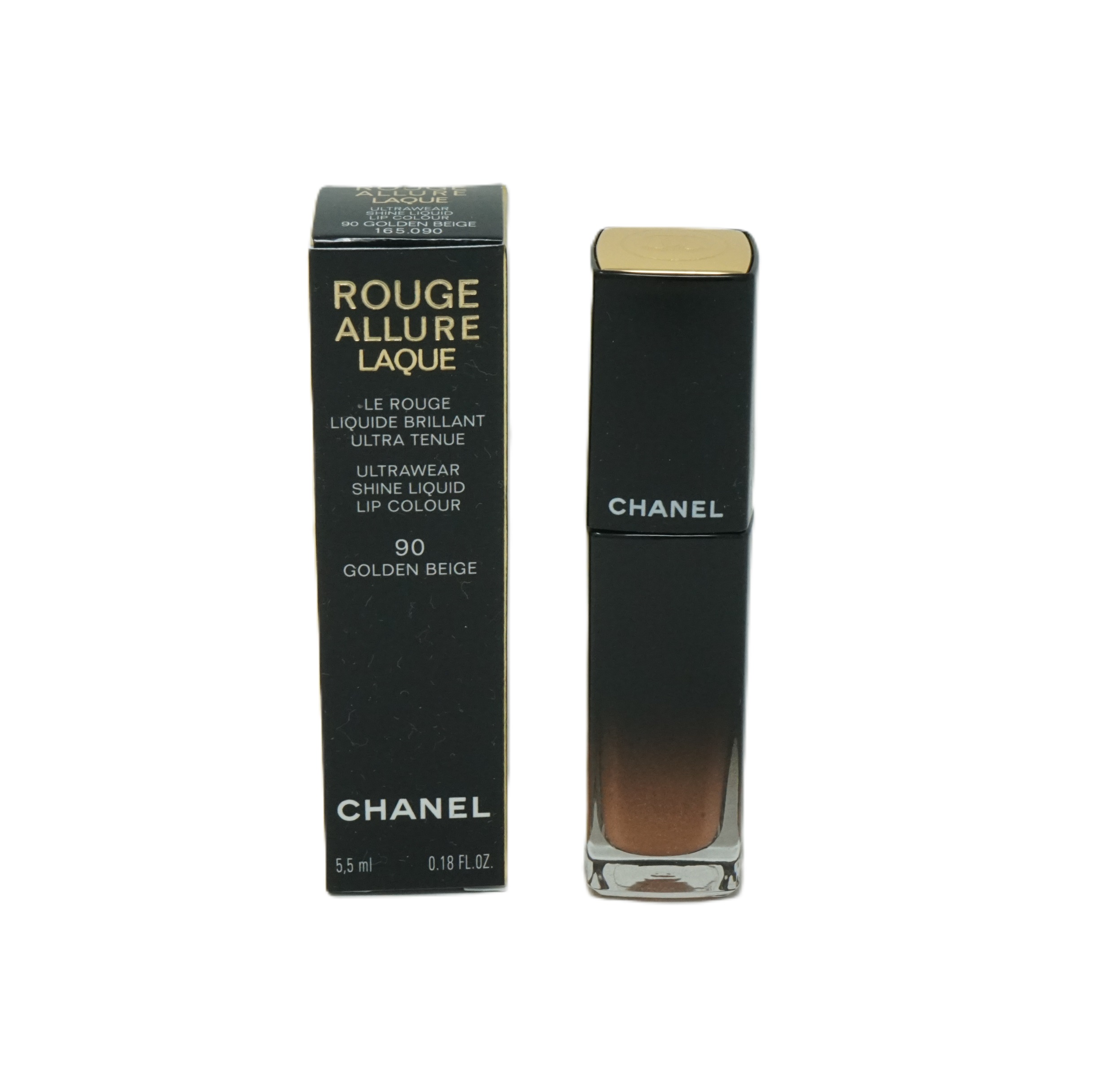 Chanel Rouge Allure Laque Lipgloss 5,5ml Golden Beige 90